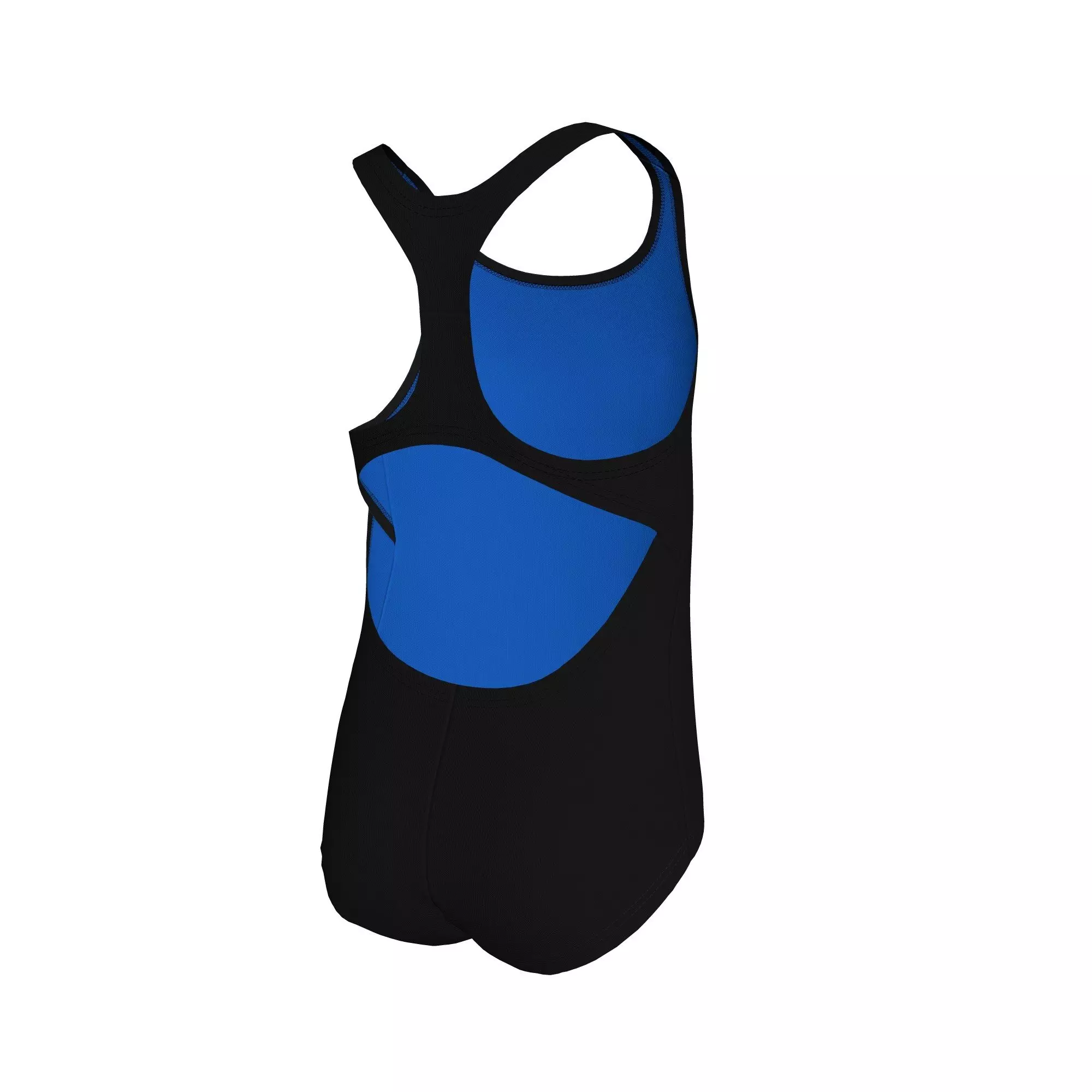 Nike Little Girls' Swim Effortless Racerback One Piece Swimsuit - BLACK