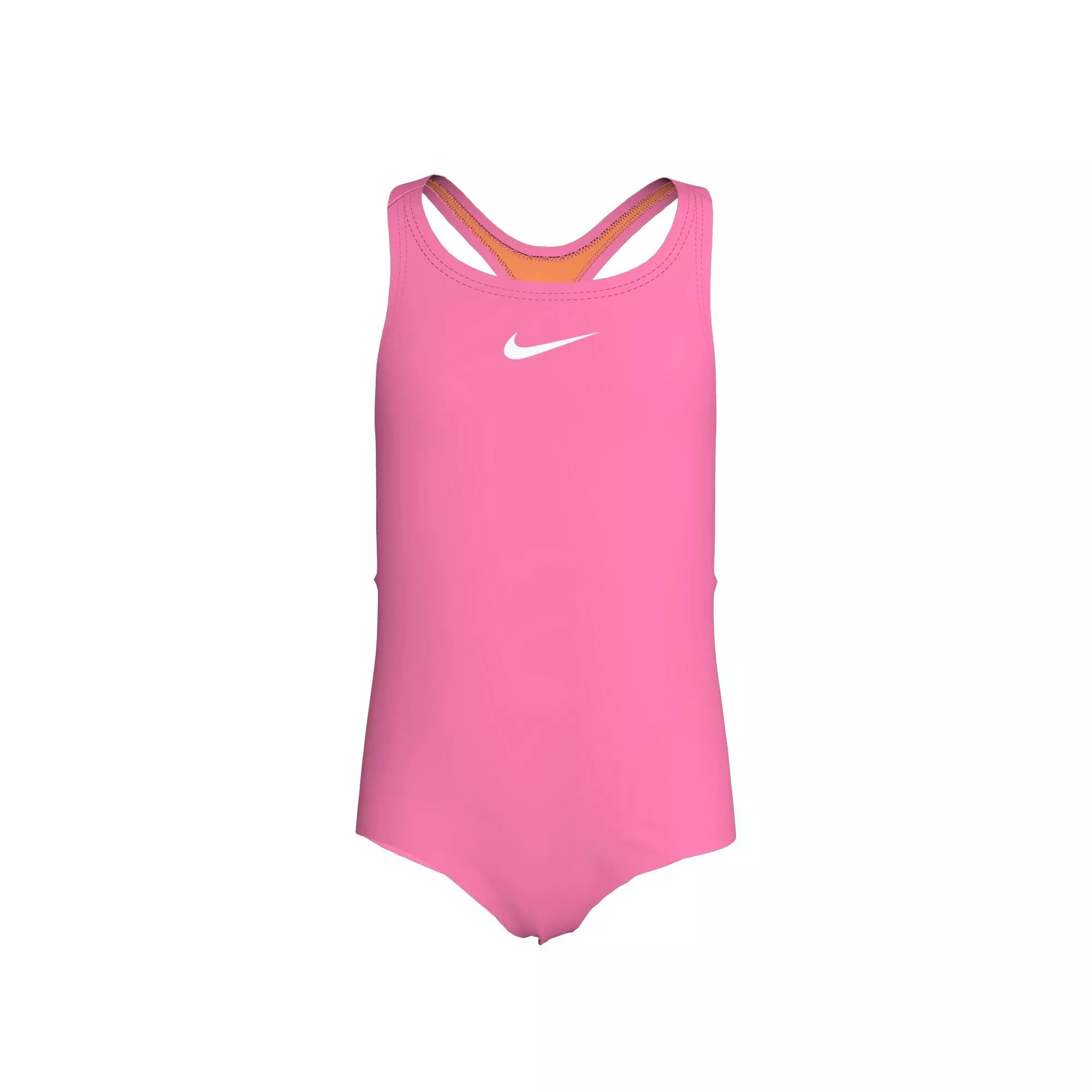 Nike Little Girls' Swim Effortless Racerback One Piece Swimsuit - PINK