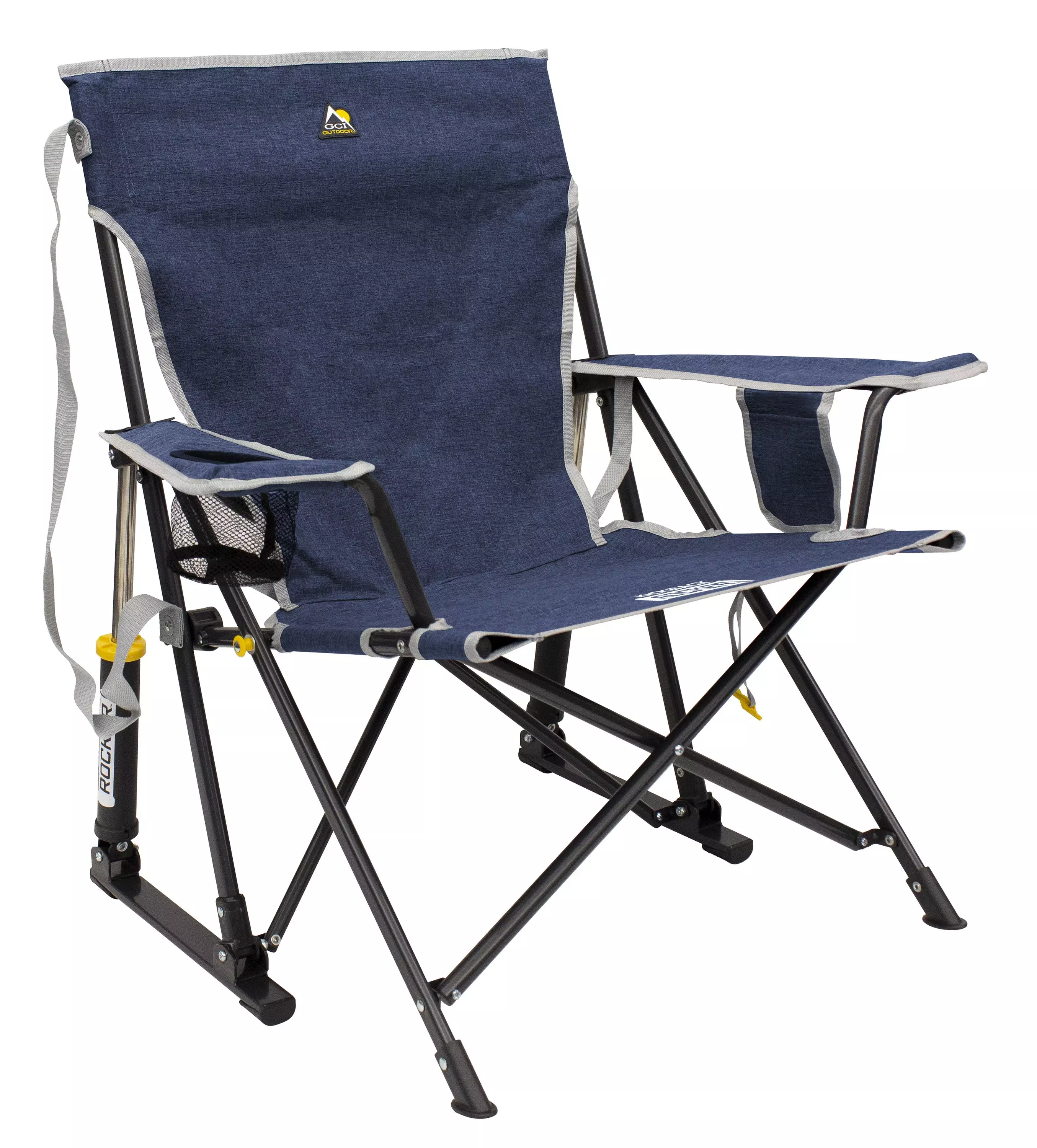 GCI Outdoor Kickback Rocker -Heathered Indigo - HEATHERED INDIGO