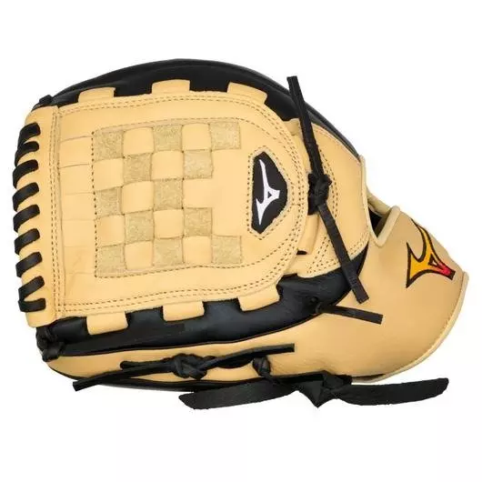 Mizuno GFN1200B5 Franchise 12" Pitcher Baseball Glove LHT - BLACK/TAN
