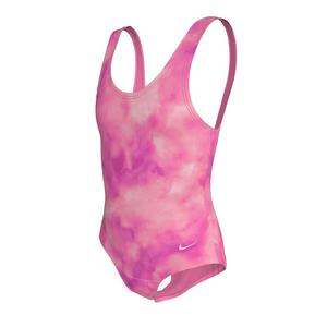 Nike Big Girls' Swim Aquatic Awe U-Back One Piece Swimsuit