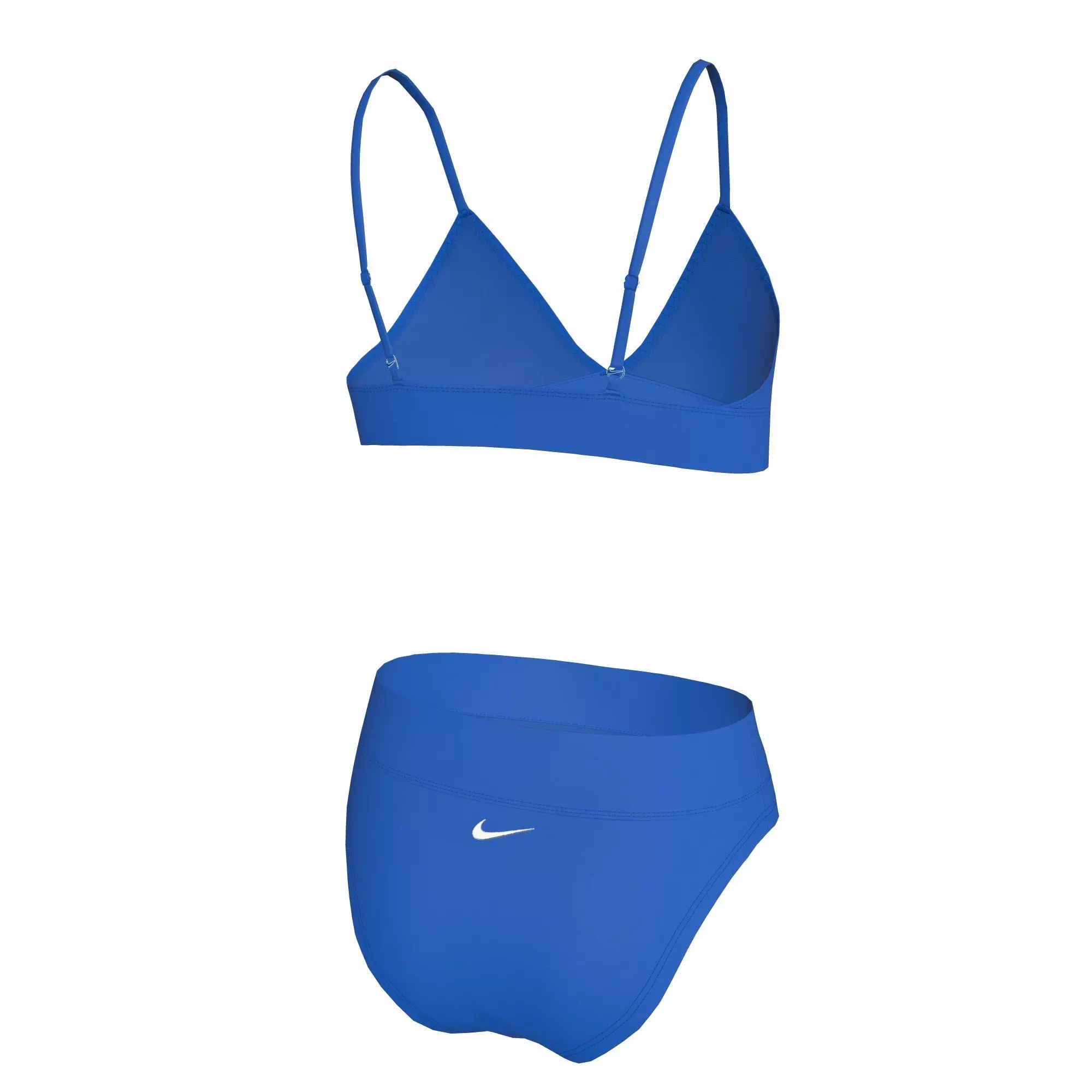 Nike Big Girls' Swim Effortless Essential Triangle Bikini - BLUE