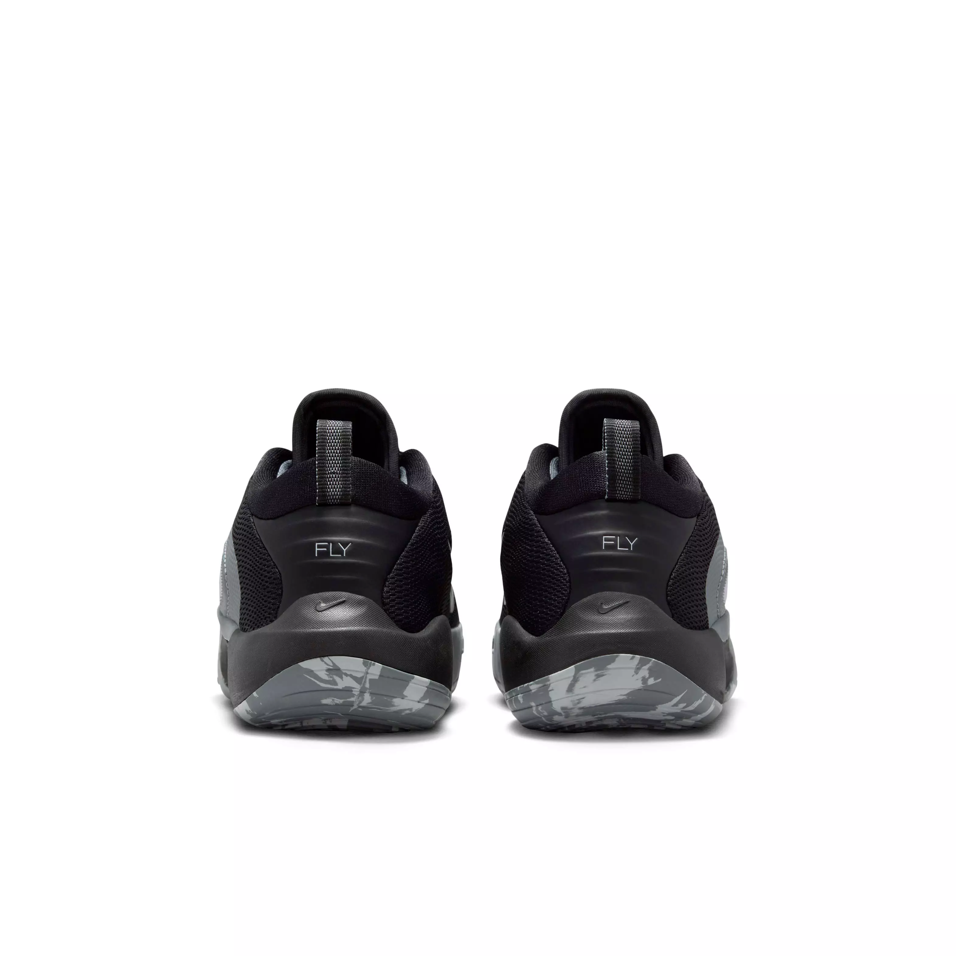 Nike IsoFly "Black/Cool Grey/White/Wolf Grey" Grade School Boys' Basketball Shoe - BLACK/GREY/WHITE/GREY
