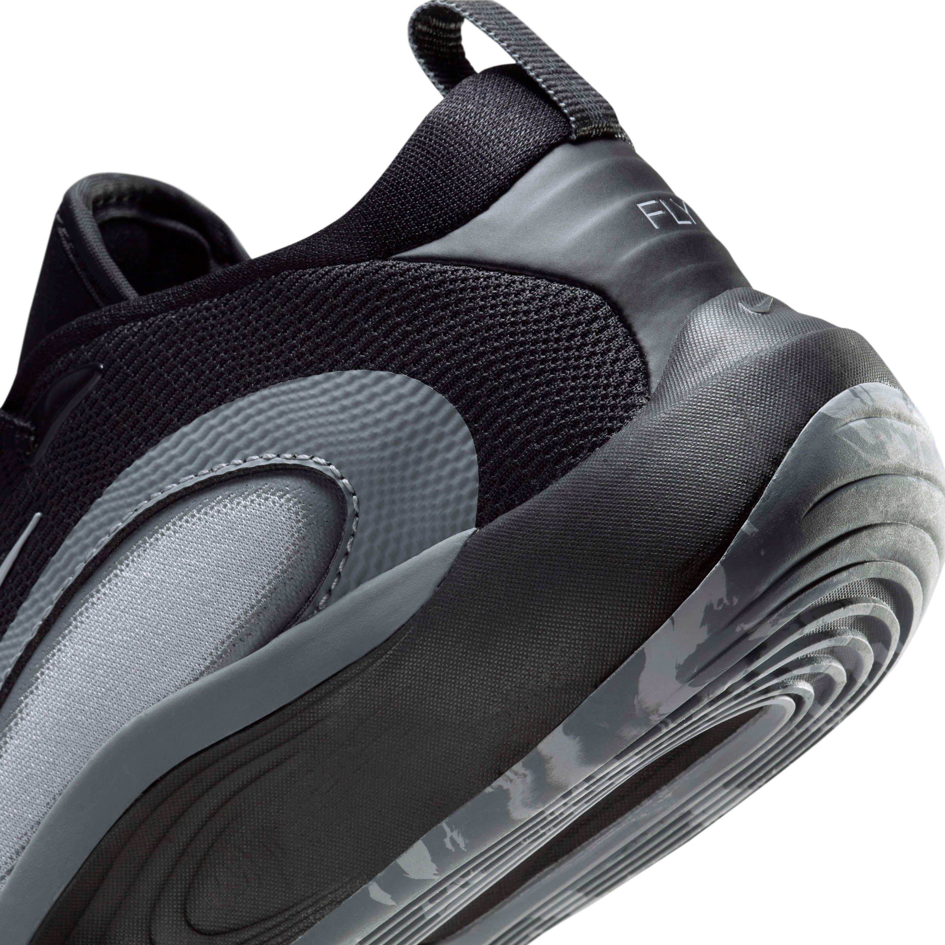 Nike IsoFly Grade School Boys' "Black/Cool Grey/White/Wolf Grey" Basketball Shoe