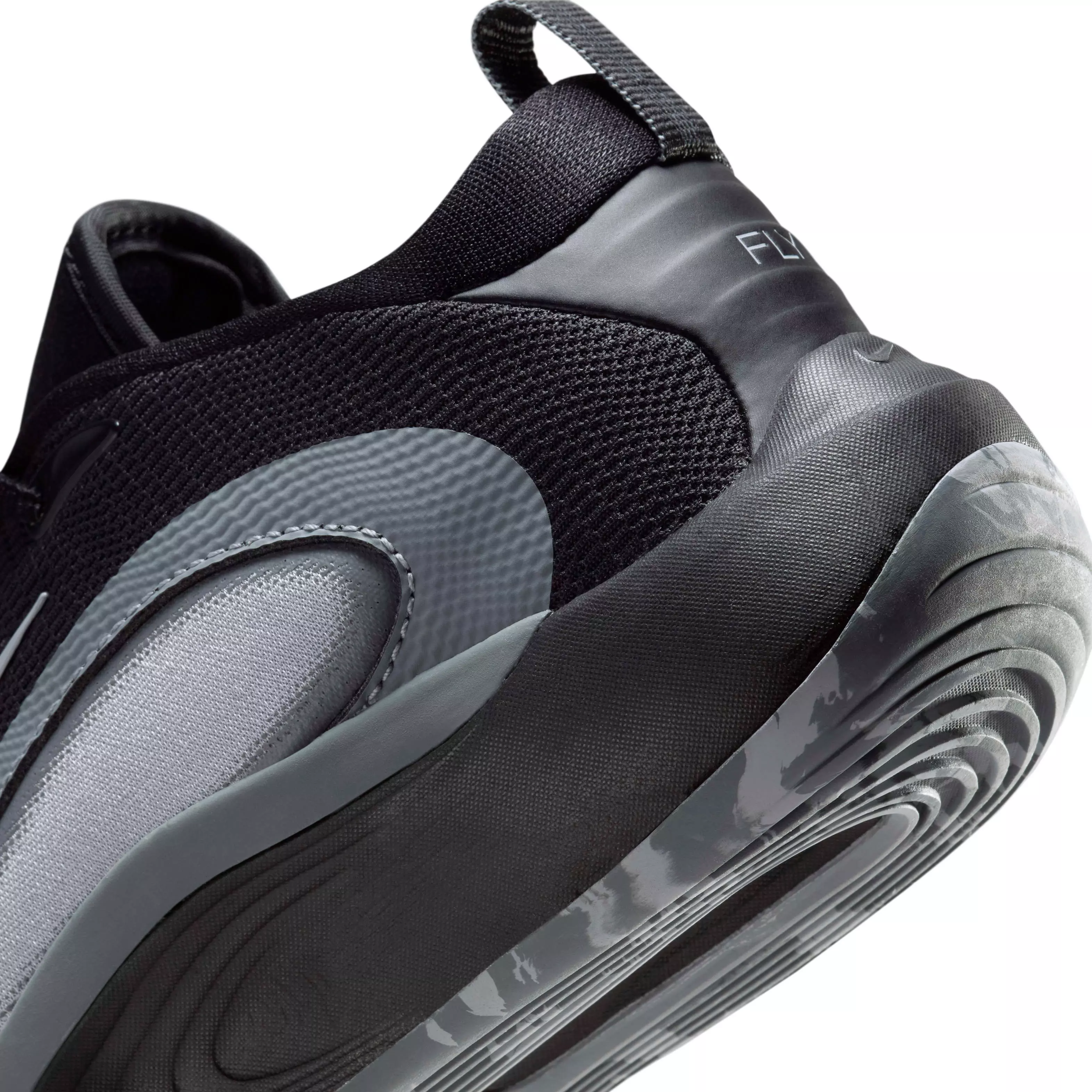 Nike IsoFly "Black/Cool Grey/White/Wolf Grey" Grade School Boys' Basketball Shoe - BLACK/GREY/WHITE/GREY