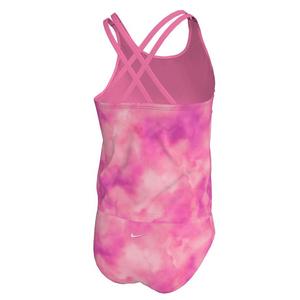 Nike Big Girls' Swim Autatic Awe Spiderback Tankini Swimsuit Set