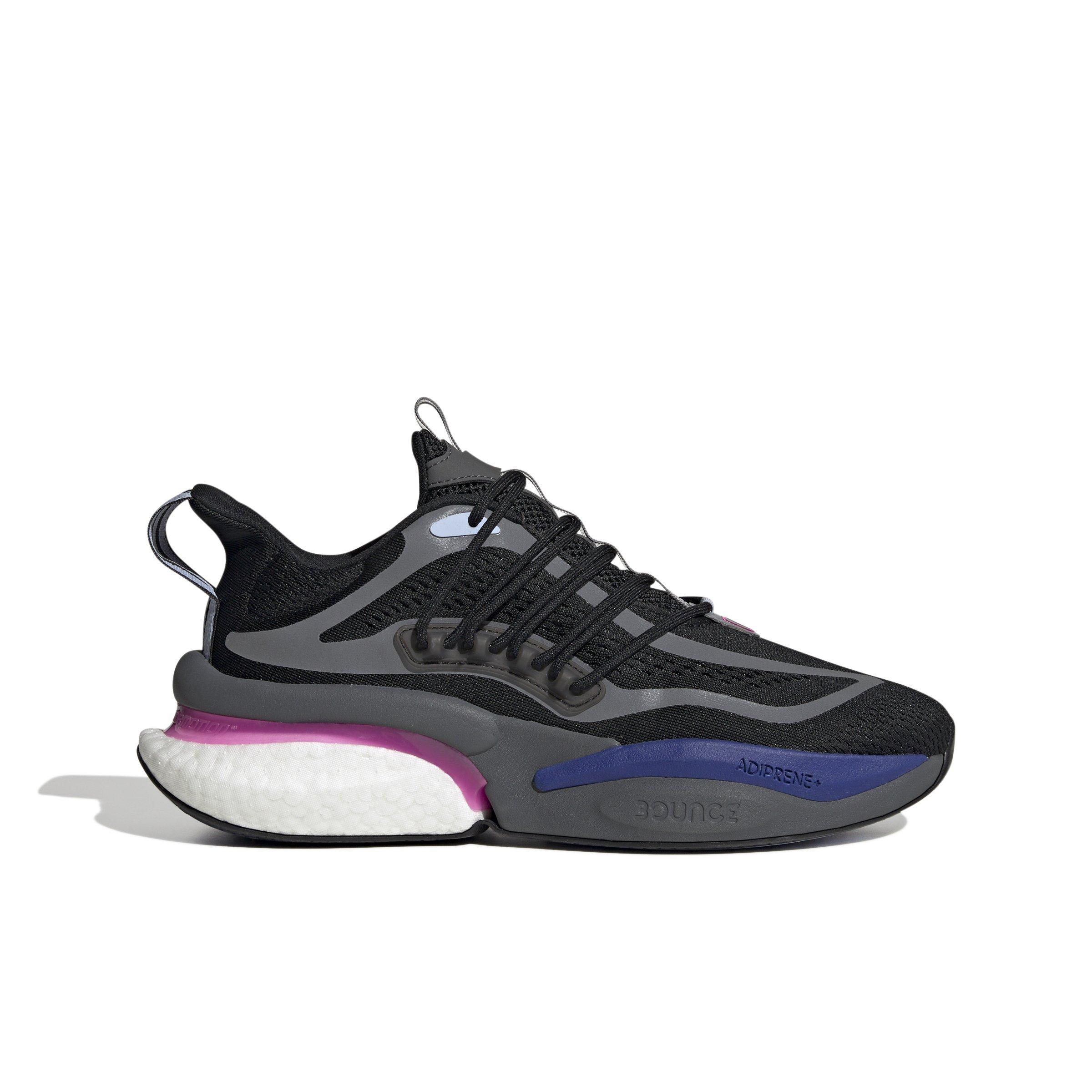 adidas Alphaboost V1 Sustainable BOOST "Core Black/Luc Fuchsia/Blue Dawn" Men's Running Shoe - BLACK/FUCHSIA/BLUE Thumbnail View 1