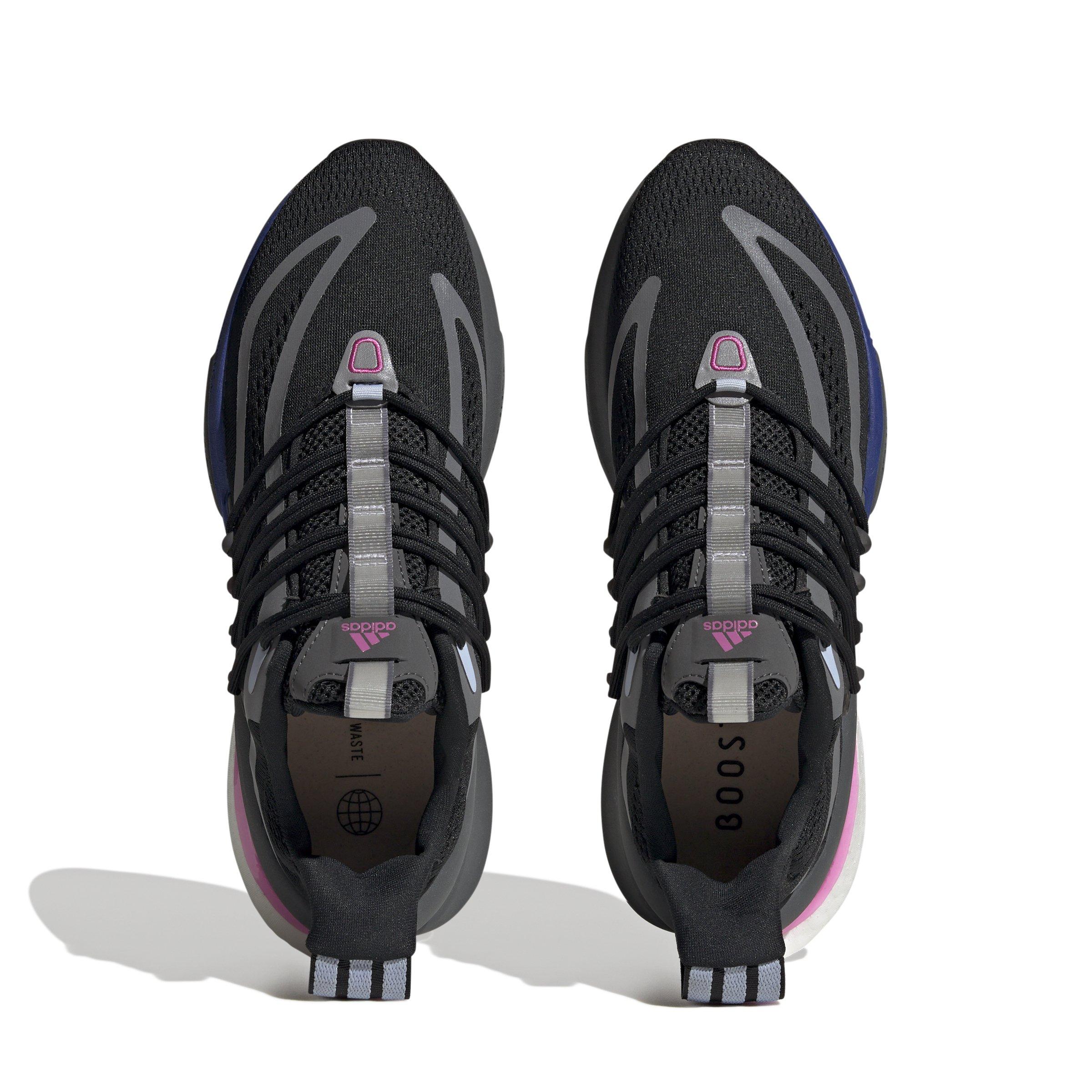 adidas Alphaboost V1 Sustainable BOOST "Core Black/Luc Fuchsia/Blue Dawn" Men's Running Shoe - BLACK/FUCHSIA/BLUE Thumbnail View 5
