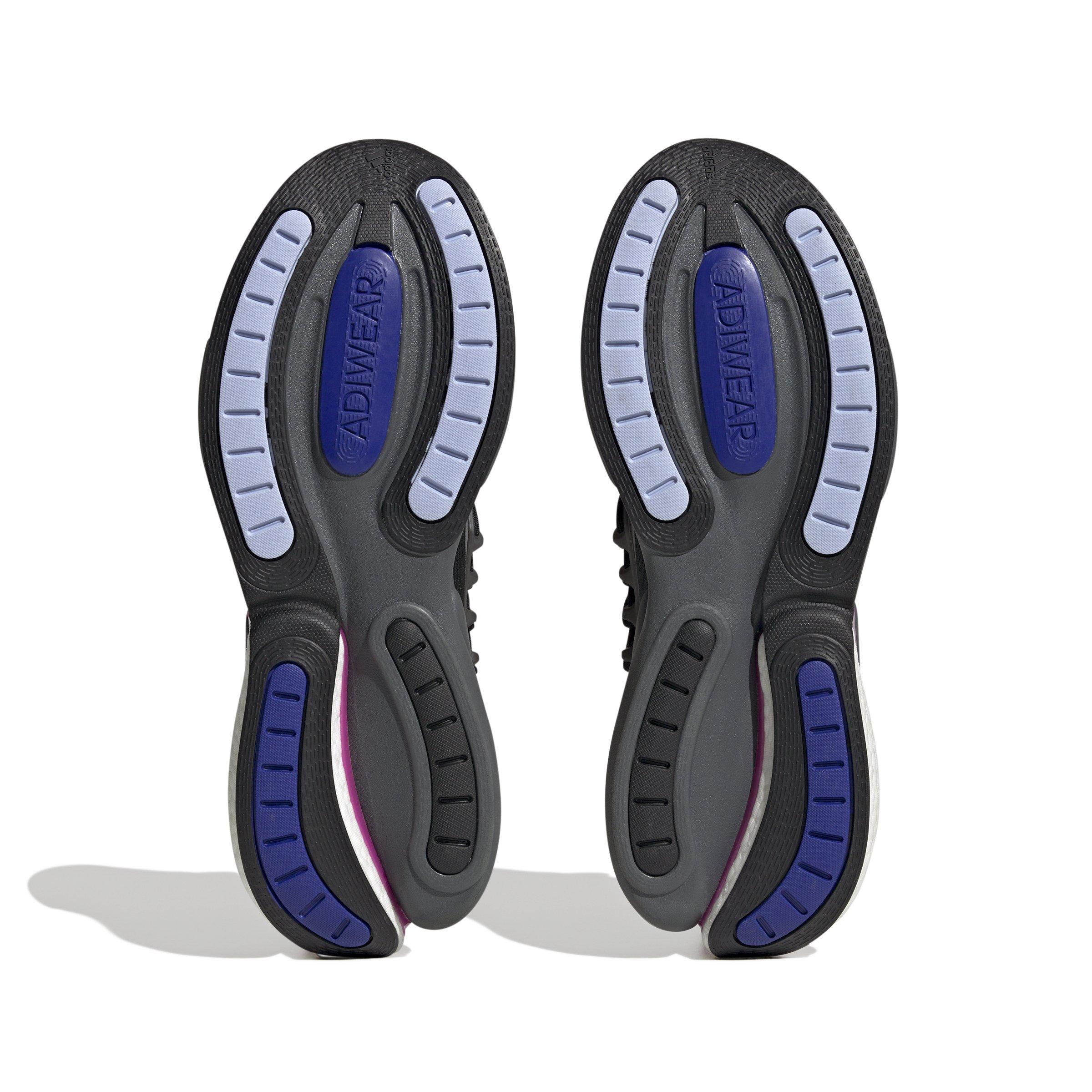 adidas Alphaboost V1 Sustainable BOOST "Core Black/Luc Fuchsia/Blue Dawn" Men's Running Shoe - BLACK/FUCHSIA/BLUE Thumbnail View 6