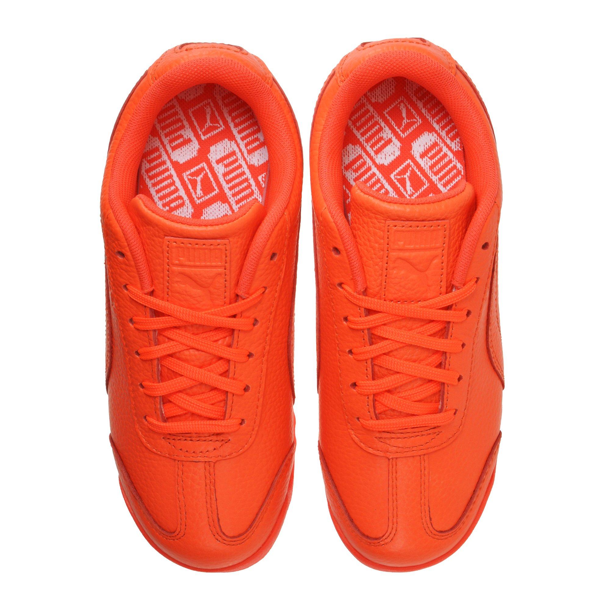 PUMA Roma Wrap "Red" Preschool Kids' Shoe - RED/YELLOW Thumbnail View 4