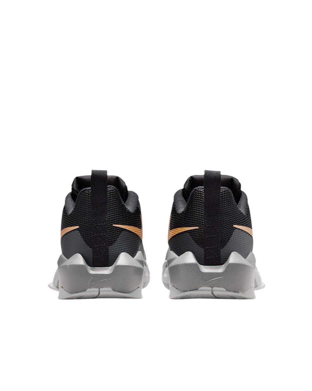 Nike S.T. Dynamite "Black/Wolf Grey/Smoke Grey/Metallic Gold" Grade School Boys' Basketball Shoe - BLACK/GREY/GREY/GOLD