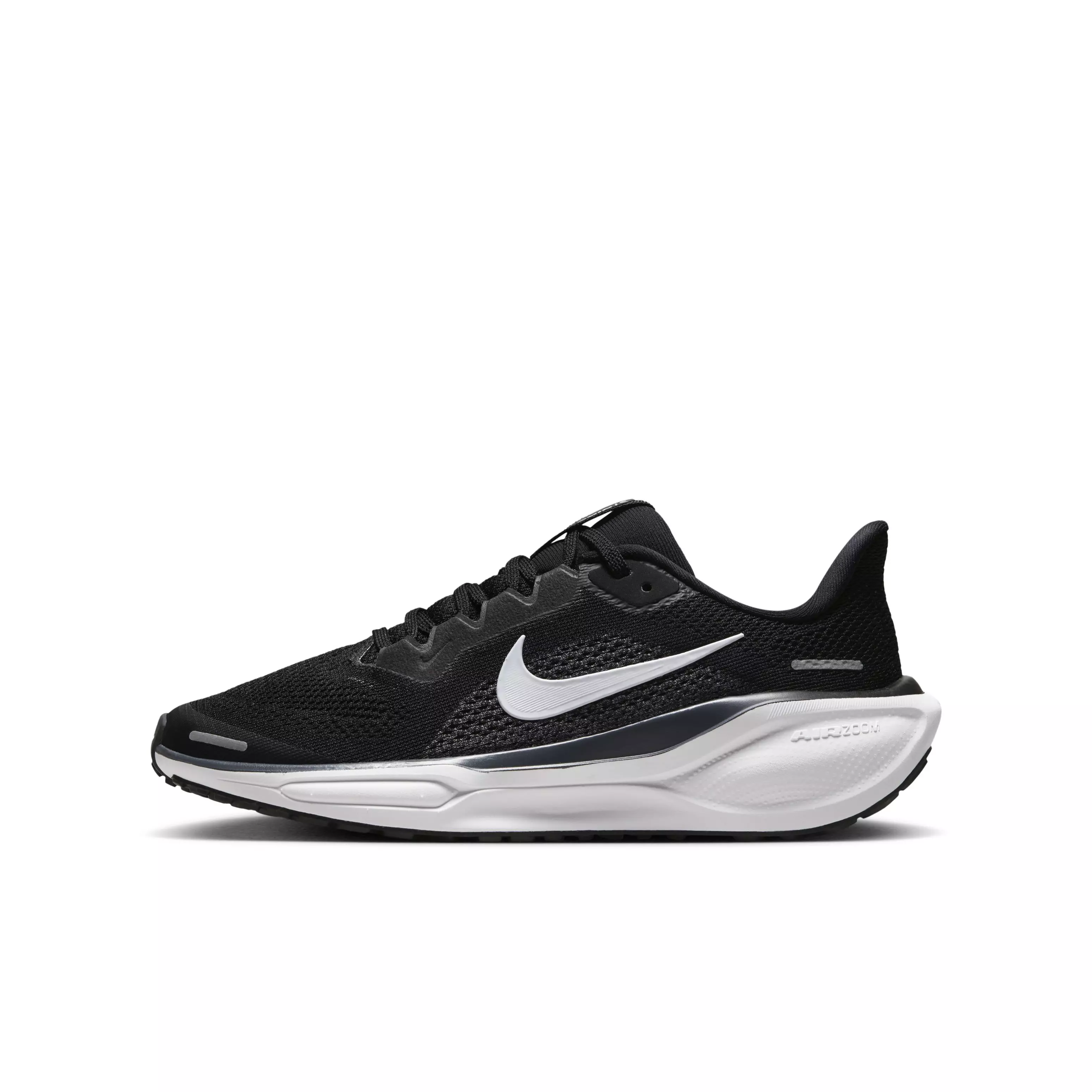 Nike Pegasus 41 "Black/Anthracite/Anthracite/White" Grade School Boys' Running Shoe - BLACK/ANTHRACITE/ANTHRACITE/WHITE