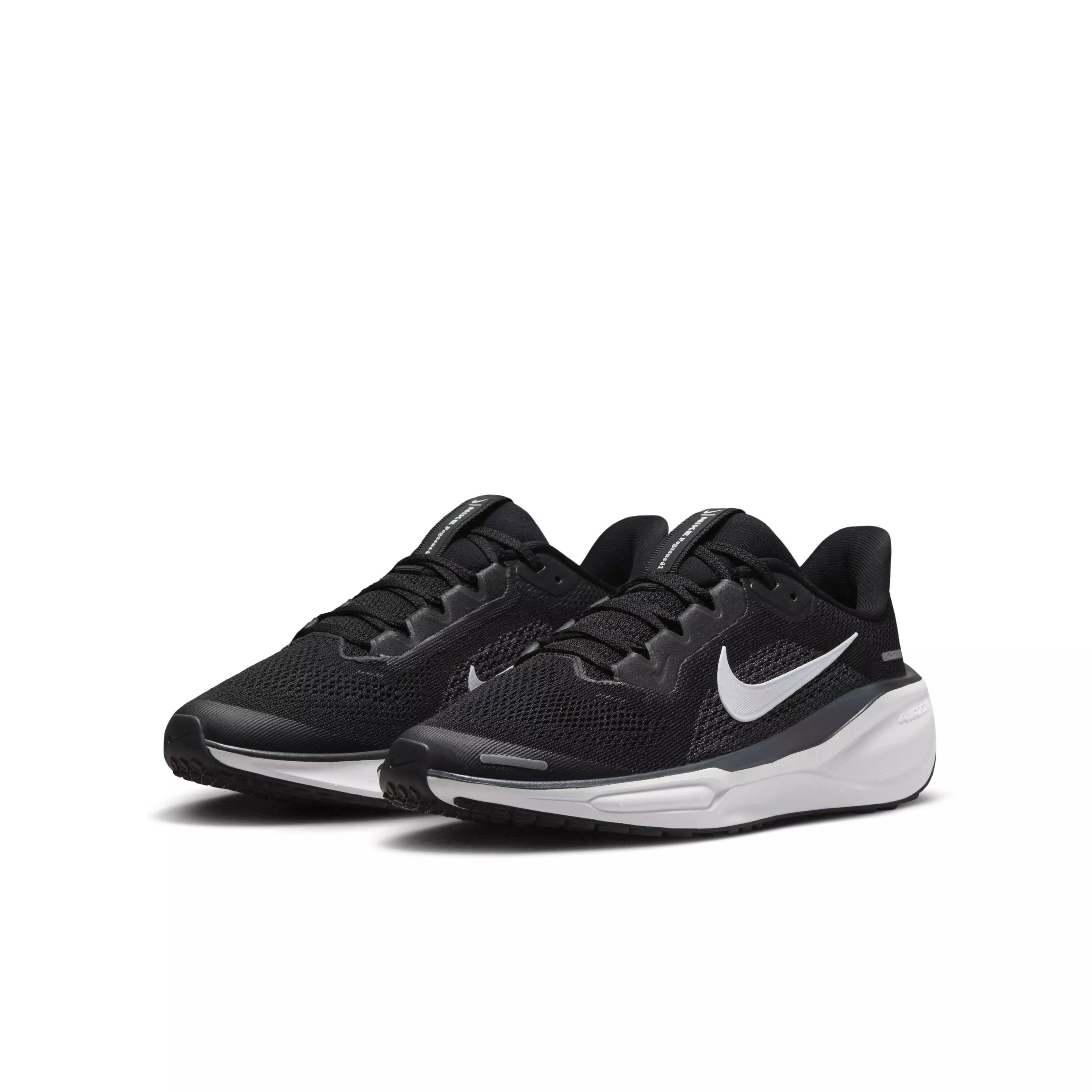 Nike Pegasus 41 "Black/Anthracite/Anthracite/White" Grade School Boys' Running Shoe - BLACK/ANTHRACITE/ANTHRACITE/WHITE