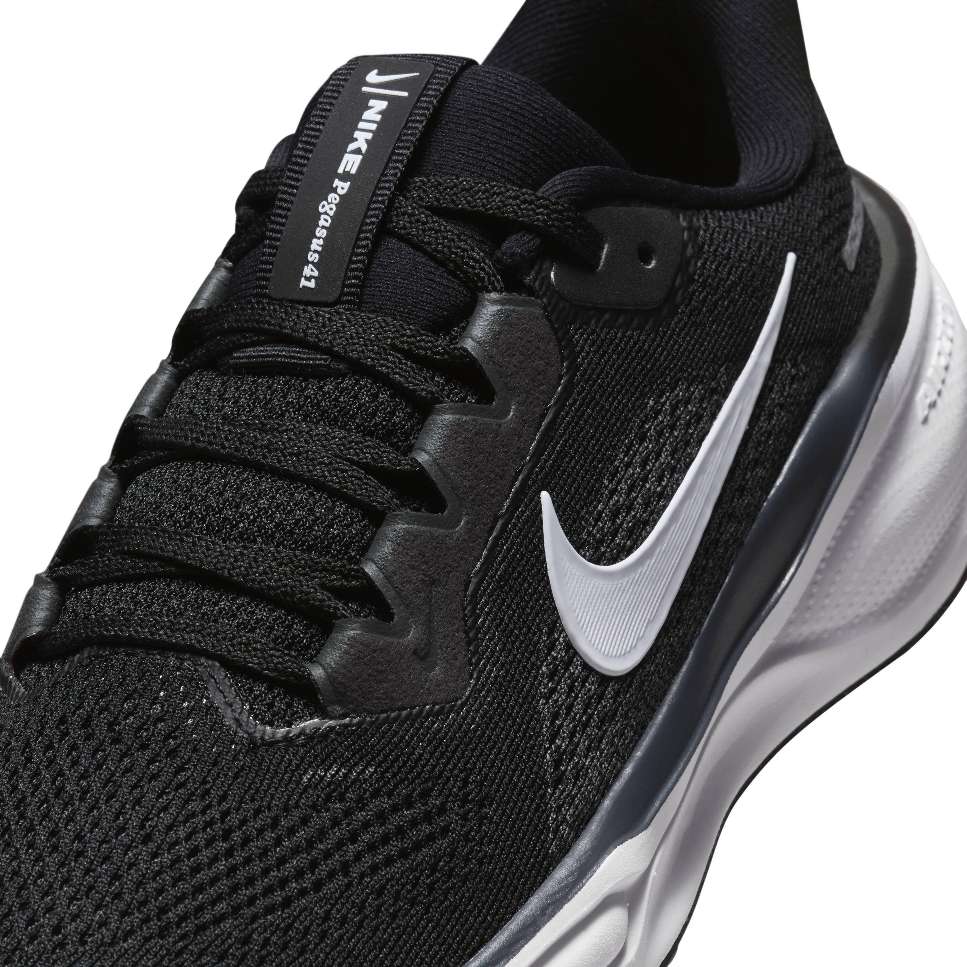 Nike Pegasus 41 Grade School Boys' "Black/Anthracite/Anthracite/White" Running Shoe