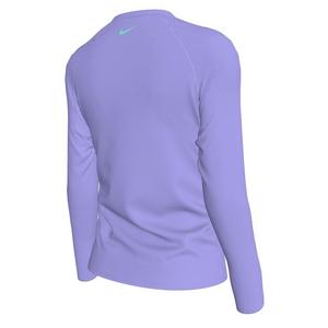 Nike Big Girls' Swim Hydroguard Dri-FIT UV Long Sleeve Swim Top