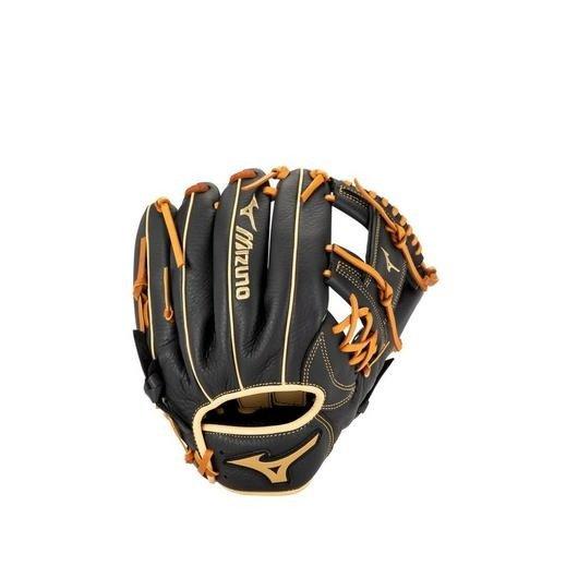 Mizuno Prospect Select Series 11" Infield Baseball Glove RHT - BLACK/BROWN Thumbnail View 1