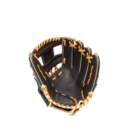Mizuno Prospect Select Series 11" Infield Baseball Glove RHT - BLACK/BROWN Thumbnail View 2