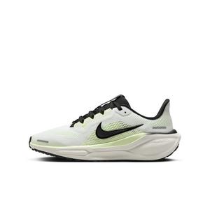 Nike Pegasus 41 "White/Barely Volt/Vintage Green/Black" Grade School Boys' Running Shoe