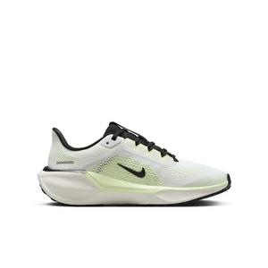 Nike Pegasus 41 "White/Barely Volt/Vintage Green/Black" Grade School Boys' Running Shoe