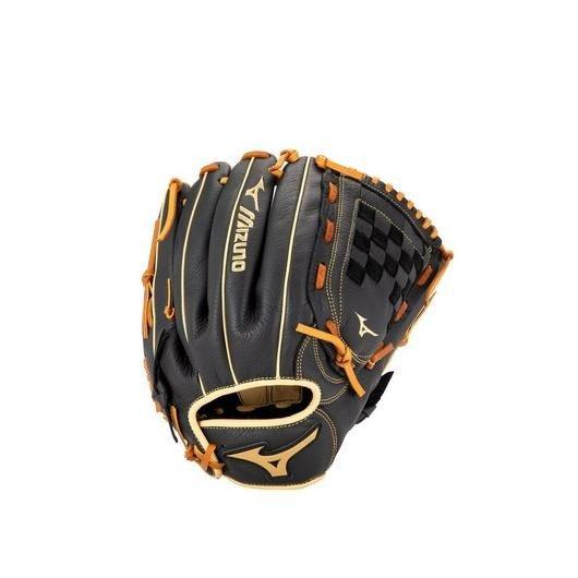 Mizuno Prospect Select Series 12" Pitcher/Outfield Baseball Glove LHT - BLACK/BROWN Thumbnail View 1