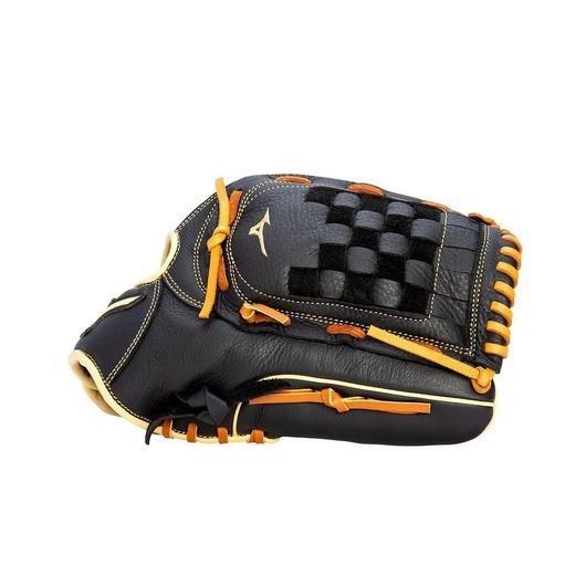 Mizuno Prospect Select Series 12" Pitcher/Outfield Baseball Glove LHT - BLACK/BROWN Thumbnail View 3