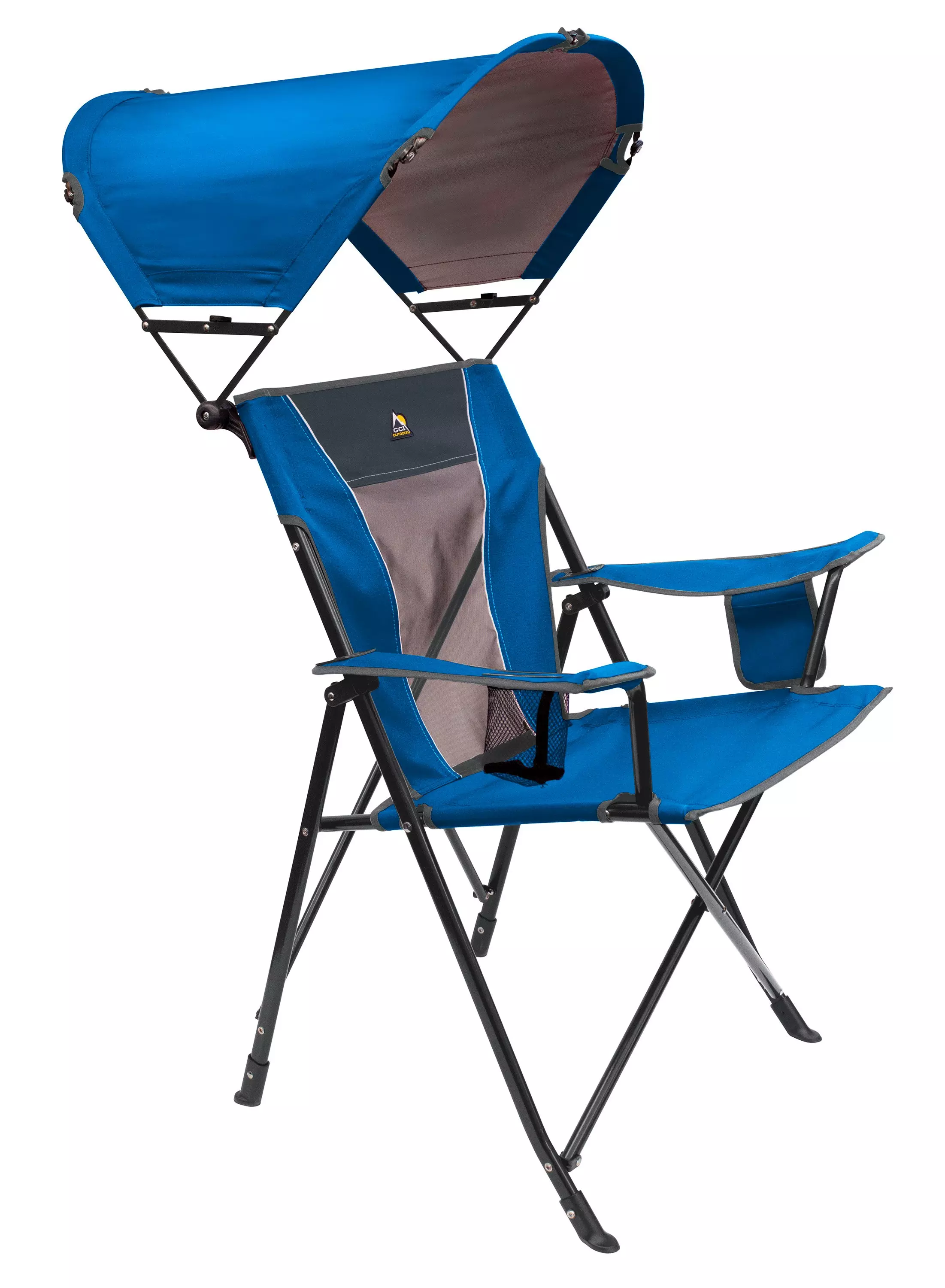 GCI Outdoor SunShade Comfort Pro Chair-Blue - BLUE