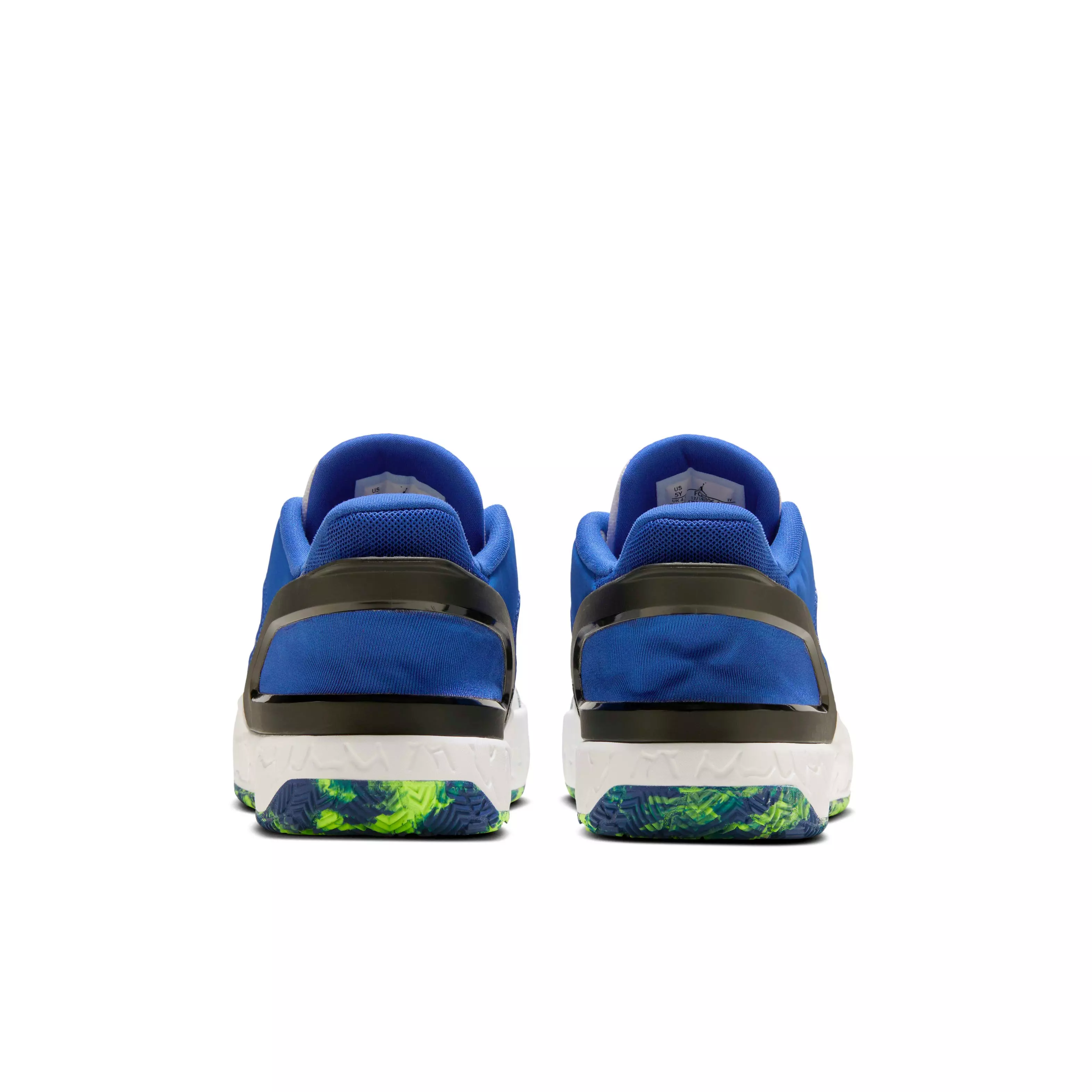 Jordan DAY1 EO "White/Storm Blue/Treasure Blue/University Red" Grade School Boys' Shoe - WHITE/BLUE/BLUE/RED