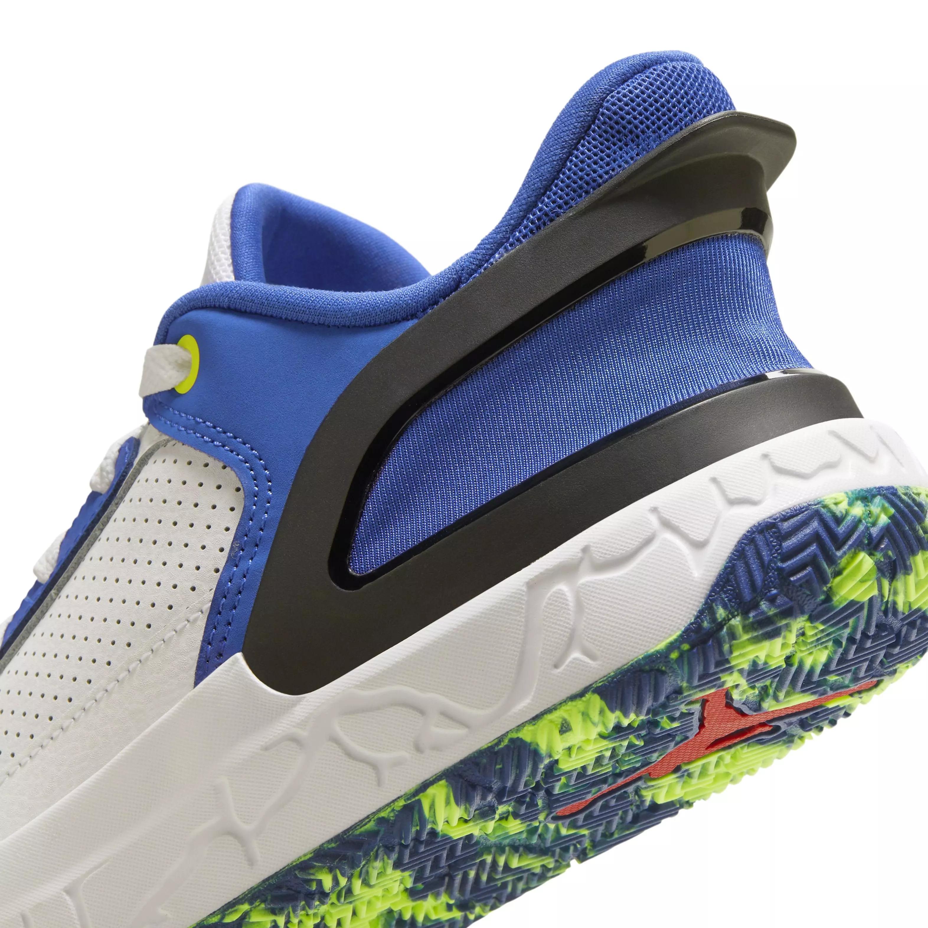 Jordan DAY1 EO "White/Storm Blue/Treasure Blue/University Red" Grade School Boys' Shoe - WHITE/BLUE/BLUE/RED