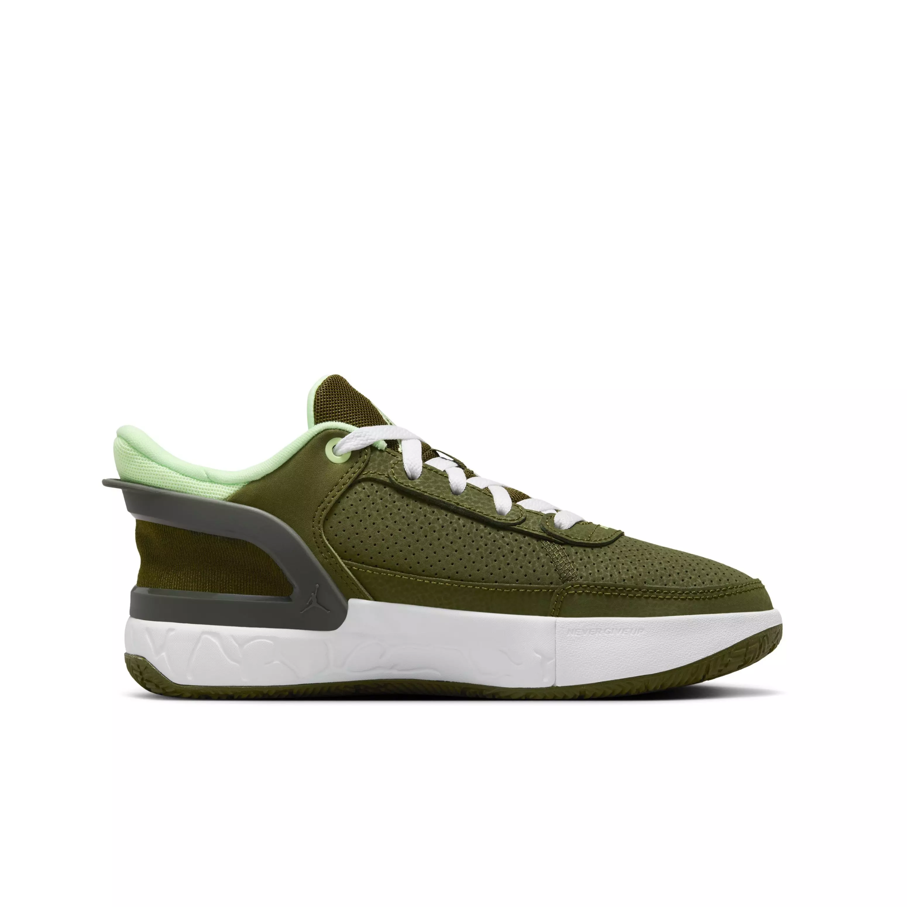Jordan DAY1 EO "Legion Green/Moss/Cactus Flower/Vapor Green" Grade School Boys' Shoe - GREEN/MOSS/CACTUS/GREEN