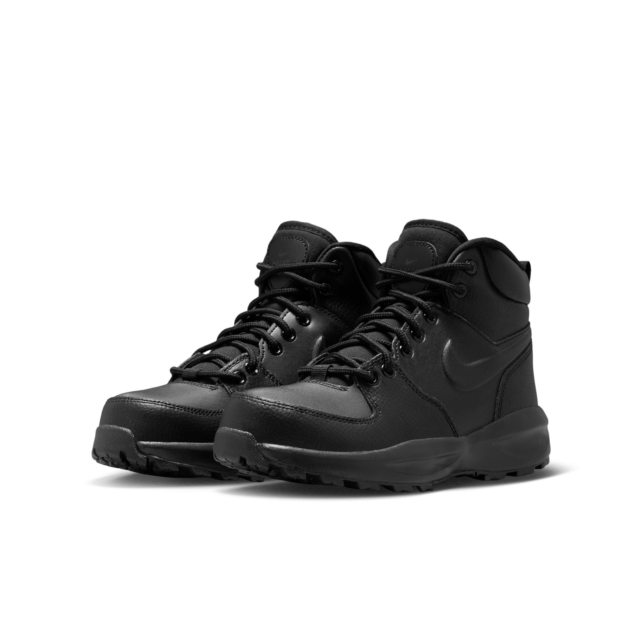 Nike Manoa 17 "Black/Black/Black" Grade School Boys' Boot - BLACK/BLACK/BLACK