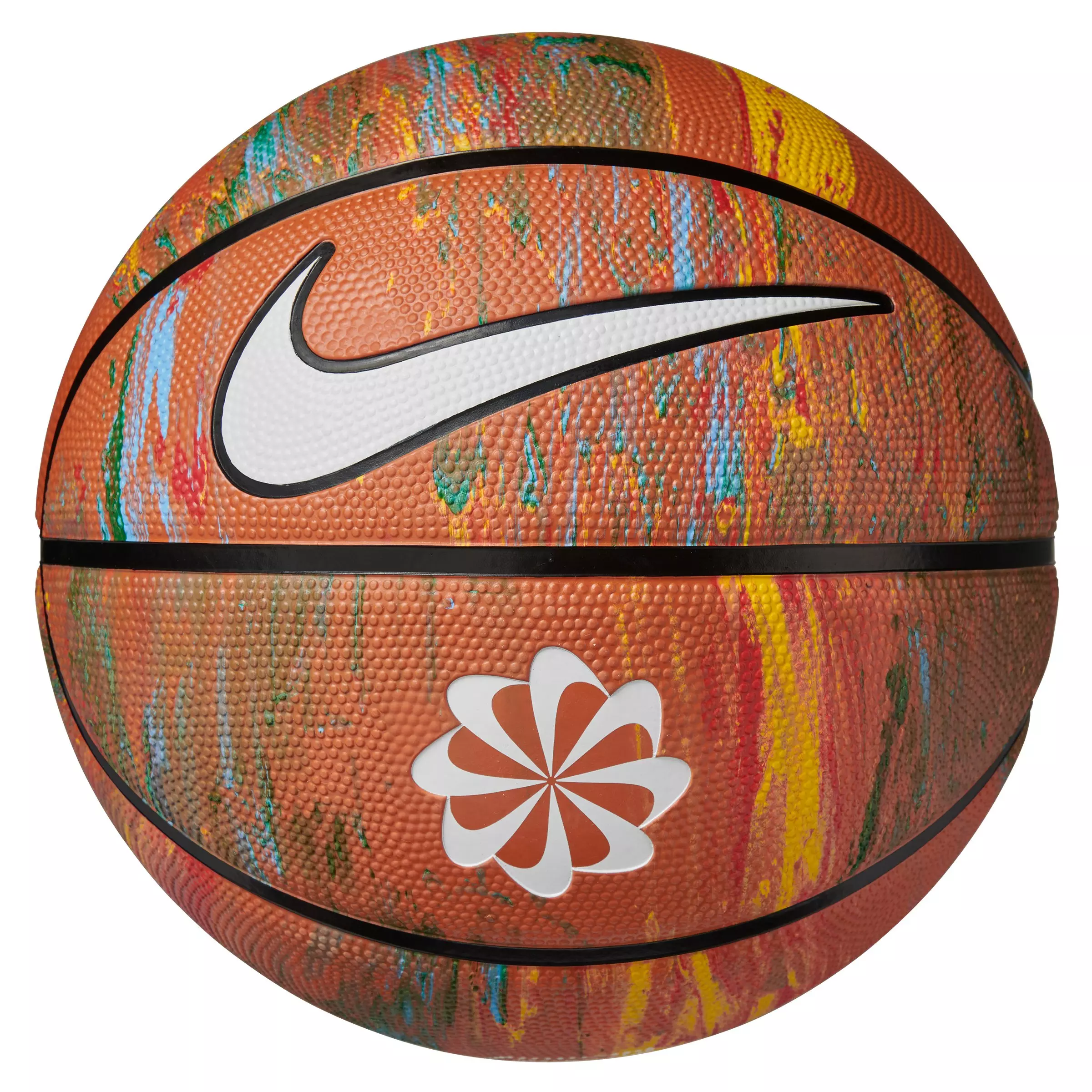 Nike Everyday Playground 8P Next Nature Basketball - ORANGE/BLACK