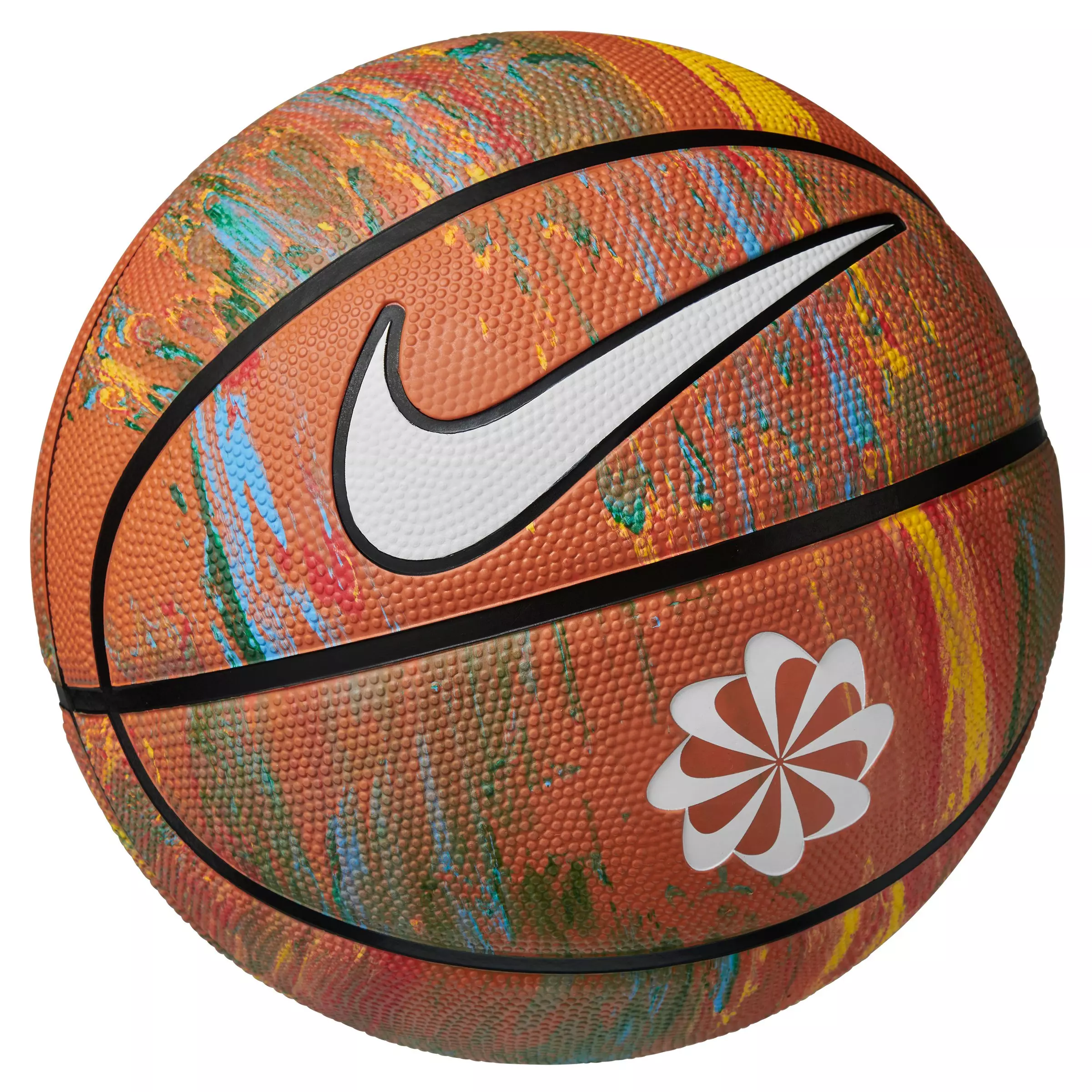 Nike Everyday Playground 8P Next Nature Basketball - ORANGE/BLACK