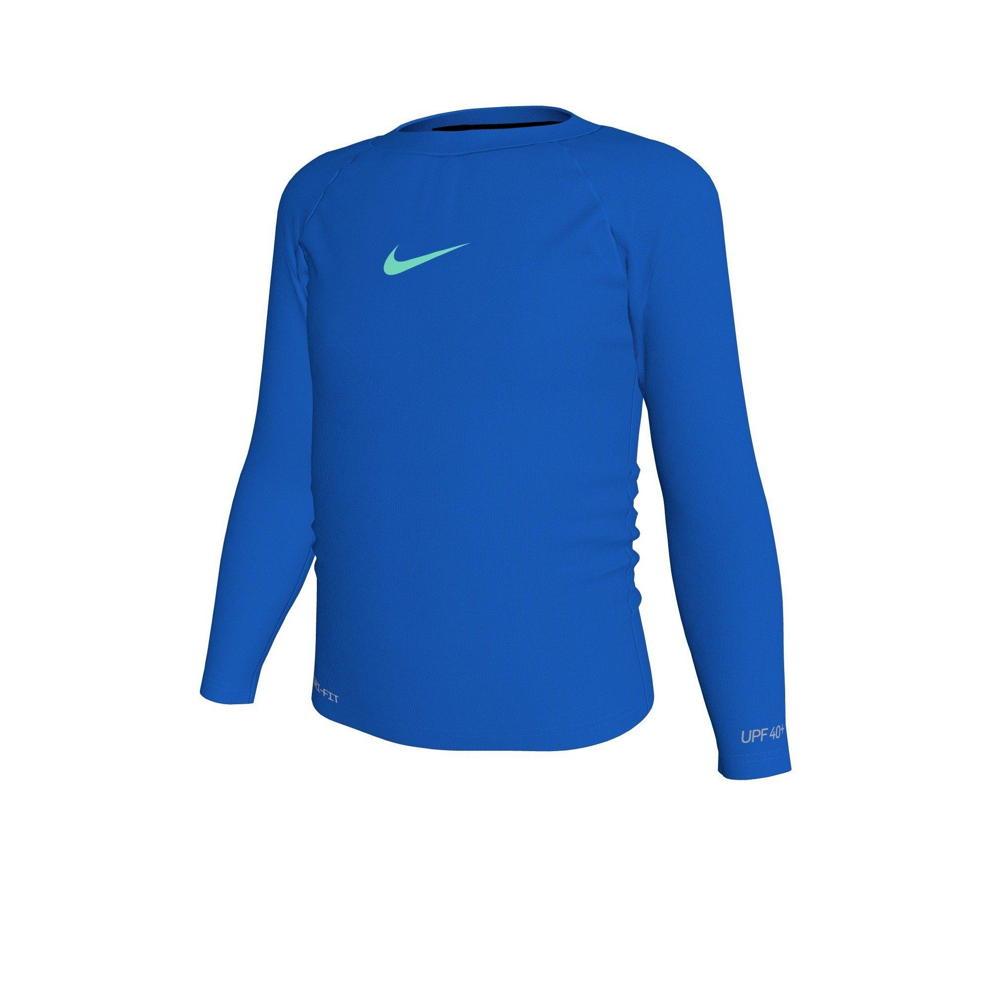 Nike Swim Long Sleeve Little Girls' Hydroguard + Midkini Set