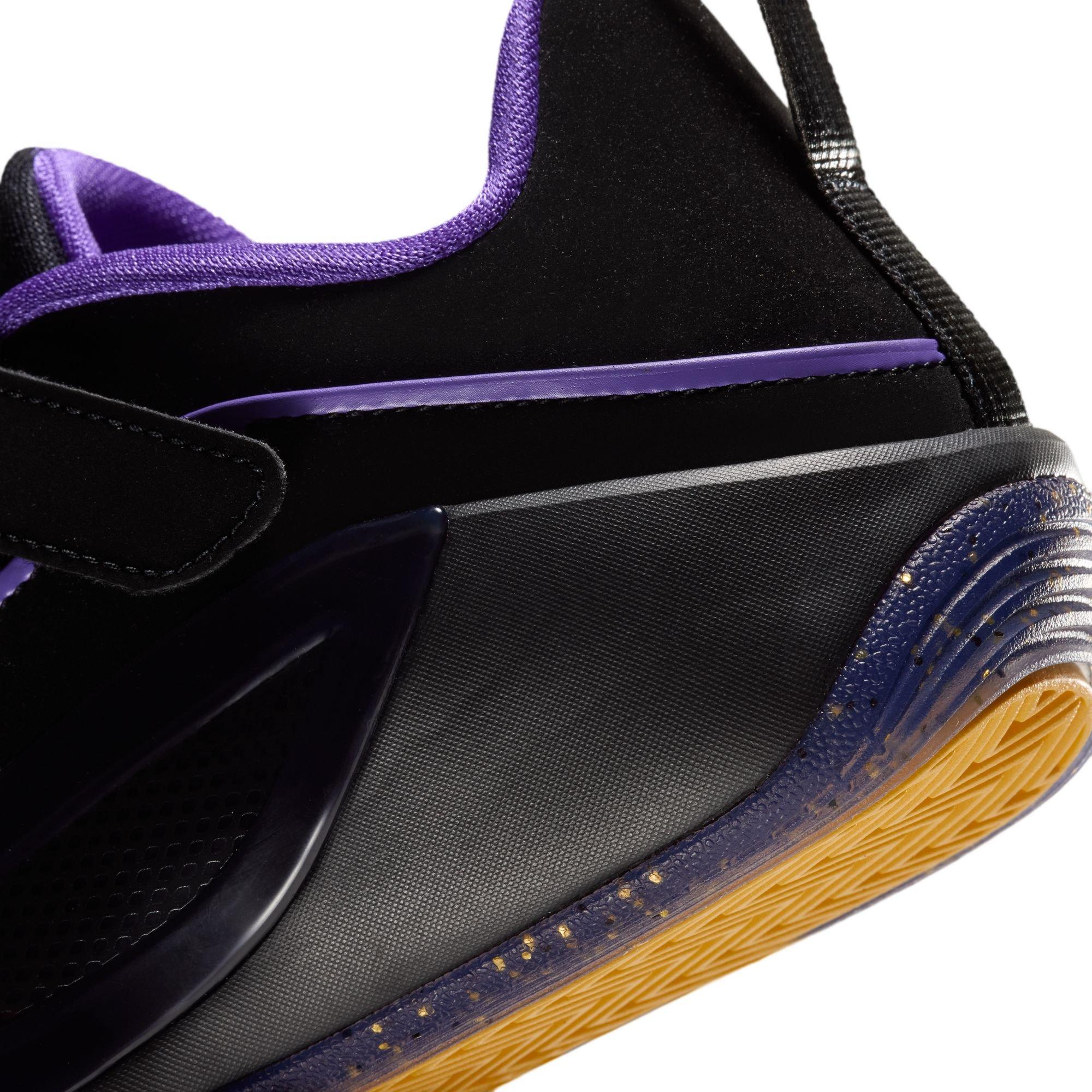 Jordan Luka 5 "Varsity Maize" Preschool Kids' Basketball Shoe - BLACK/VARSITY MAIZE/PURPLE VENOM