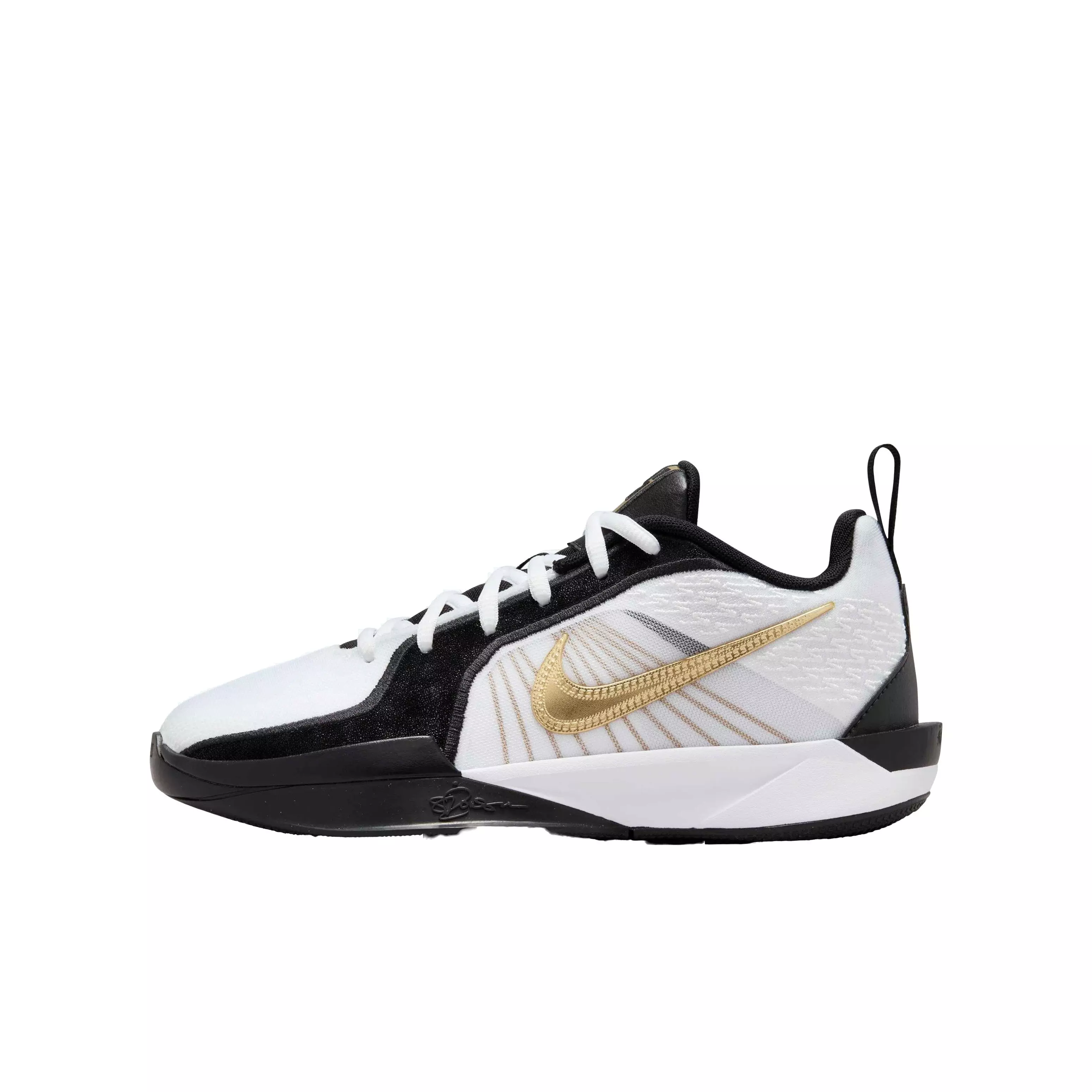 Nike Sabrina 2 "Gold Quest" "Black/Metallic Gold/White" Grade School Boys' Shoe - BLACK/GOLD/WHITE