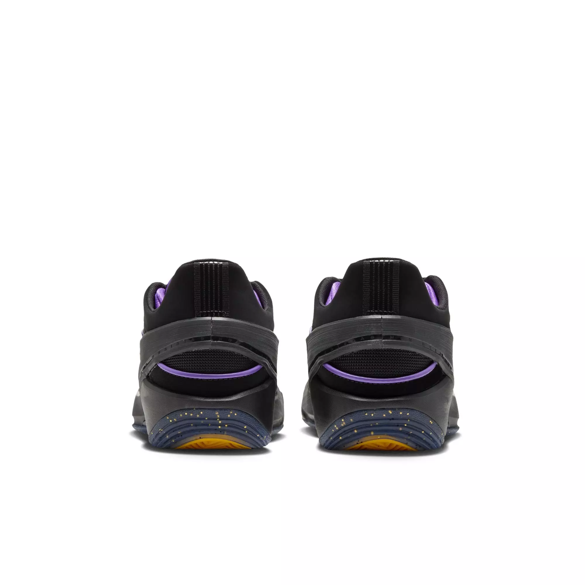 Jordan Luka 5 "Varsity Maize" Grade School Kids' Basketball Shoe - BLACK/VARSITY MAIZE/PURPLE VENOM