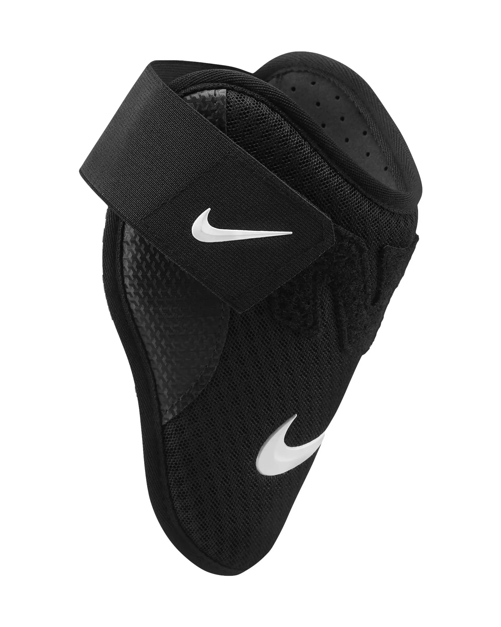 Nike Diamond Baseball Batter's Elbow Guard - BLACK/BLACK/WHITE