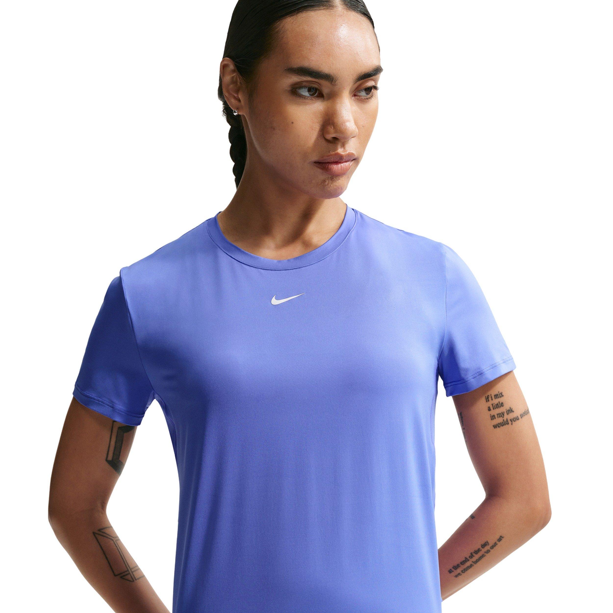 Nike Women's One Classic Dri-FIT Short-Sleeve Top -Sapphire - SAPPHIRE Thumbnail View 1