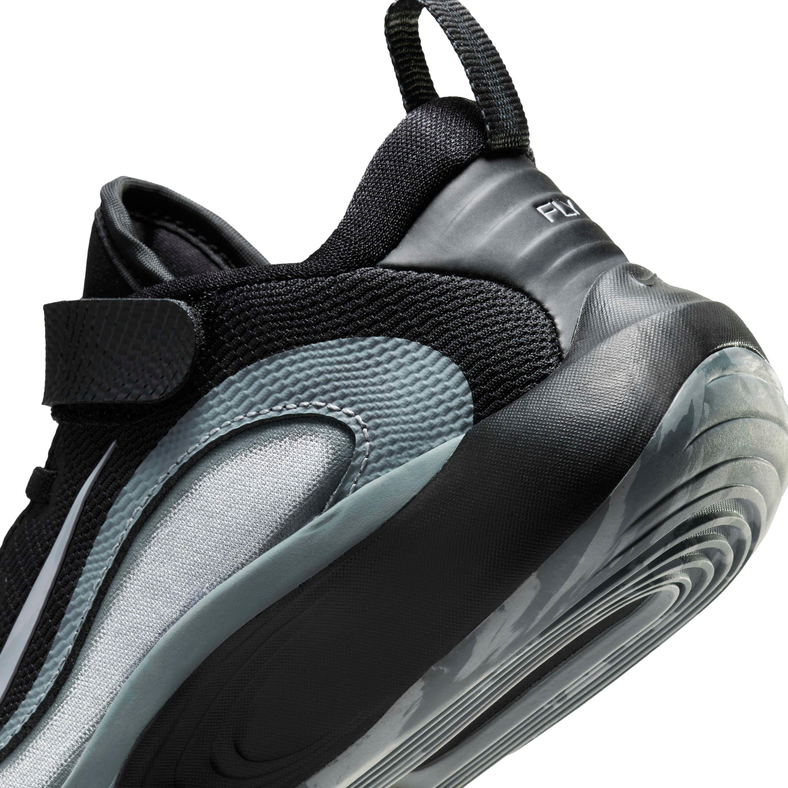 Nike IsoFly Preschool Boys' "Black/Cool Grey/White/Wolf Grey" Basketball Shoe