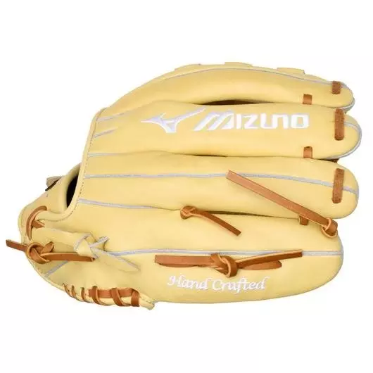 Mizuno GPSF-10D Pro Select FP Premium 12" Pitcher Softball Glove LHT - CAMEL