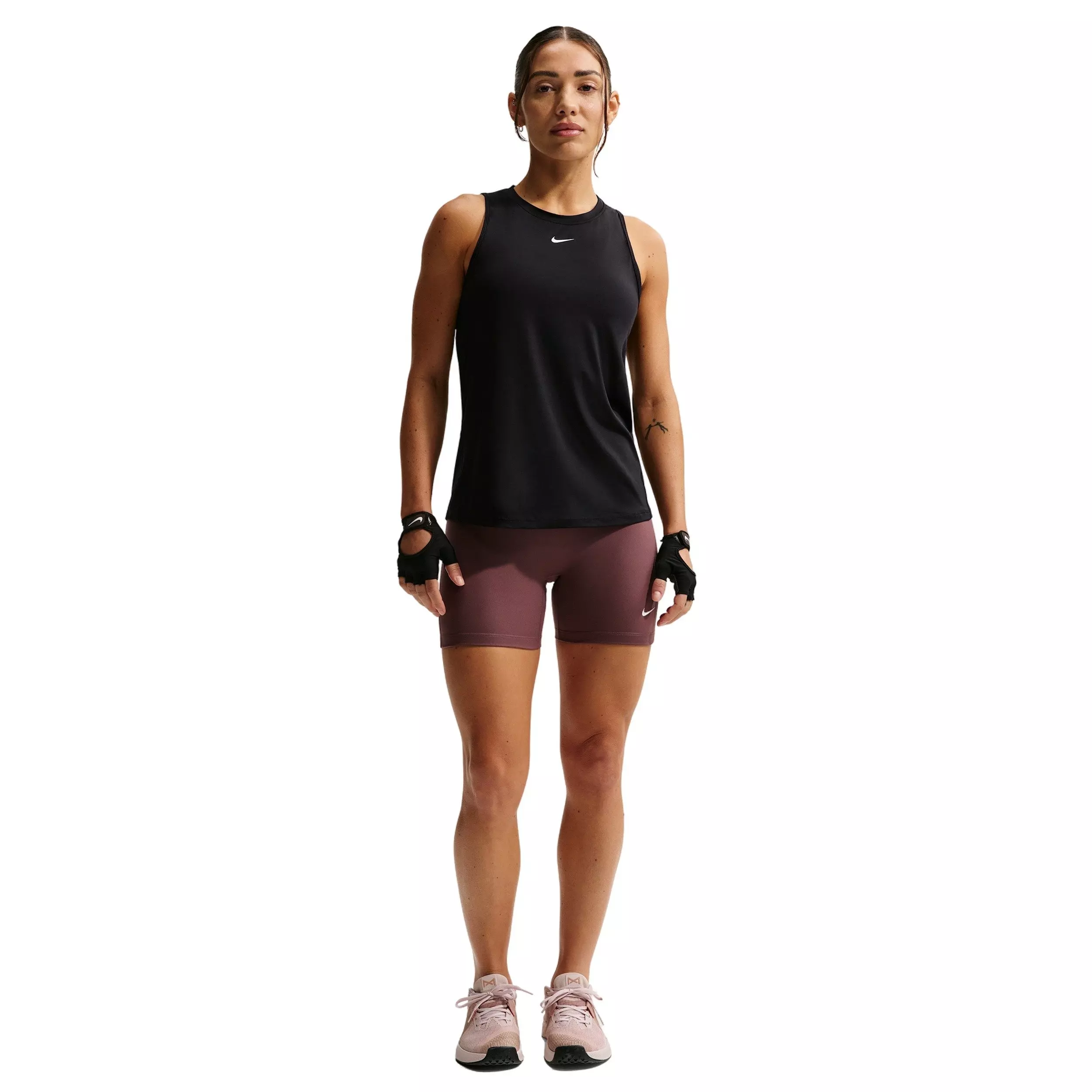 Nike Women's One Classic Dri-FIT Tank Top - Black - BLACK