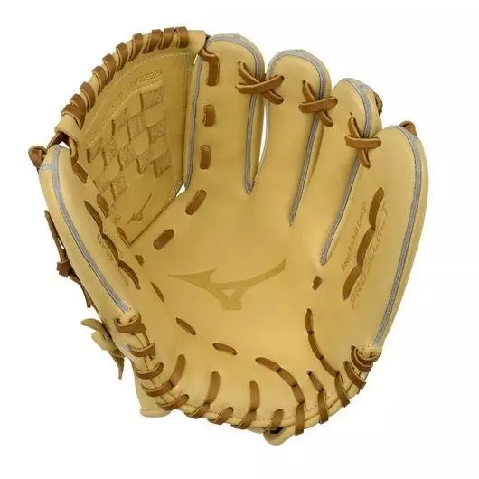 Mizuno GPSF-10D Pro Select FP Premium 12" Pitcher Softball Glove RHT - CAMEL