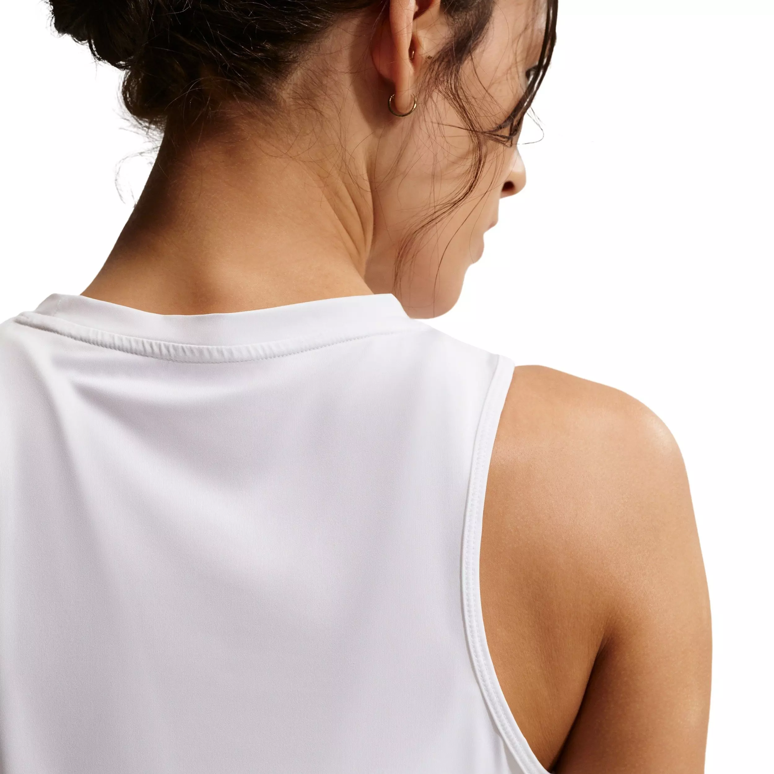 Nike Women's One Classic Dri-FIT Tank Top - White - WHITE