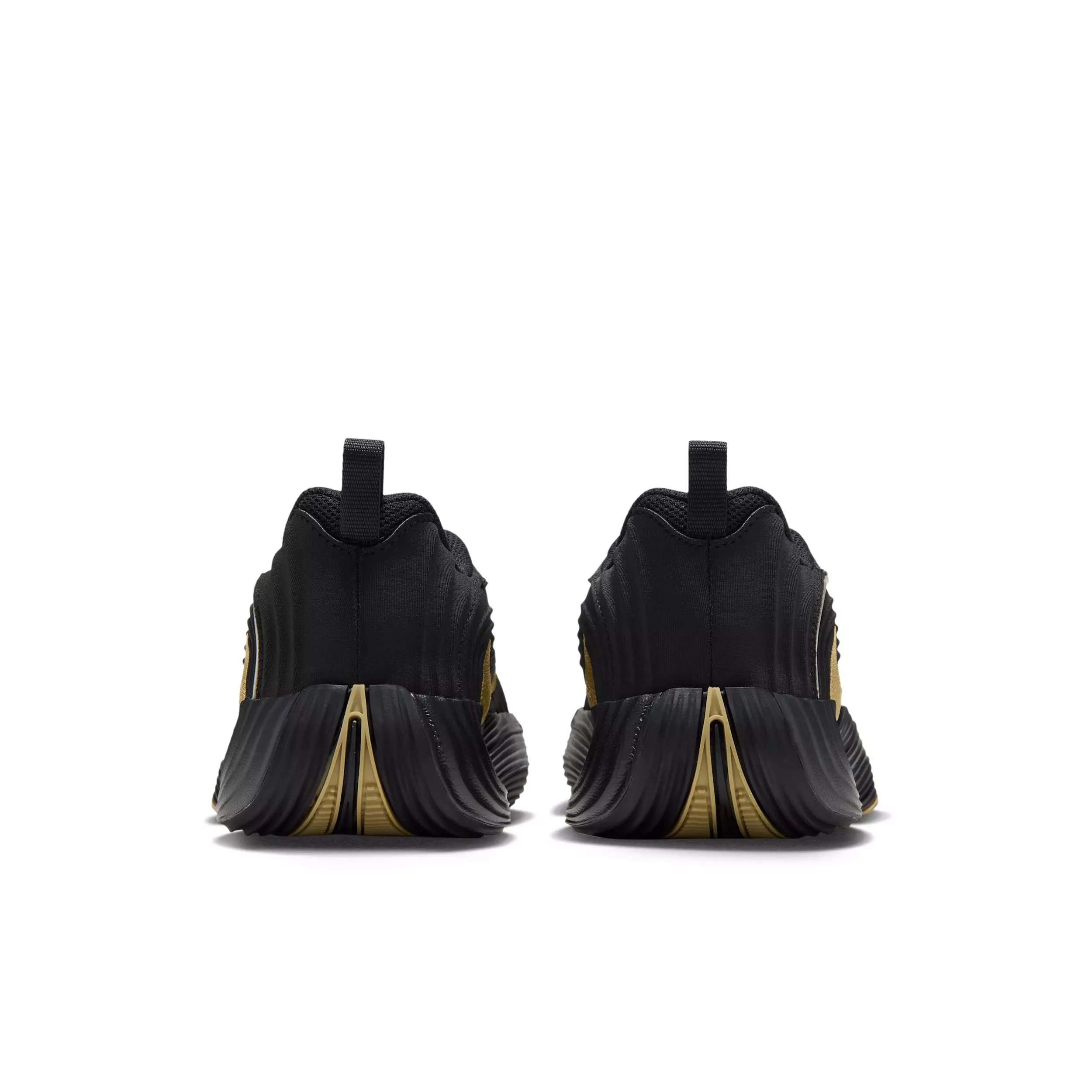 Nike Giannis Immortality 5 "Black/Gum Light Brown/Volt/Gold" Grade School Boys' Basketball Shoe - BLACK/LT BROWN/VOLT/GOLD