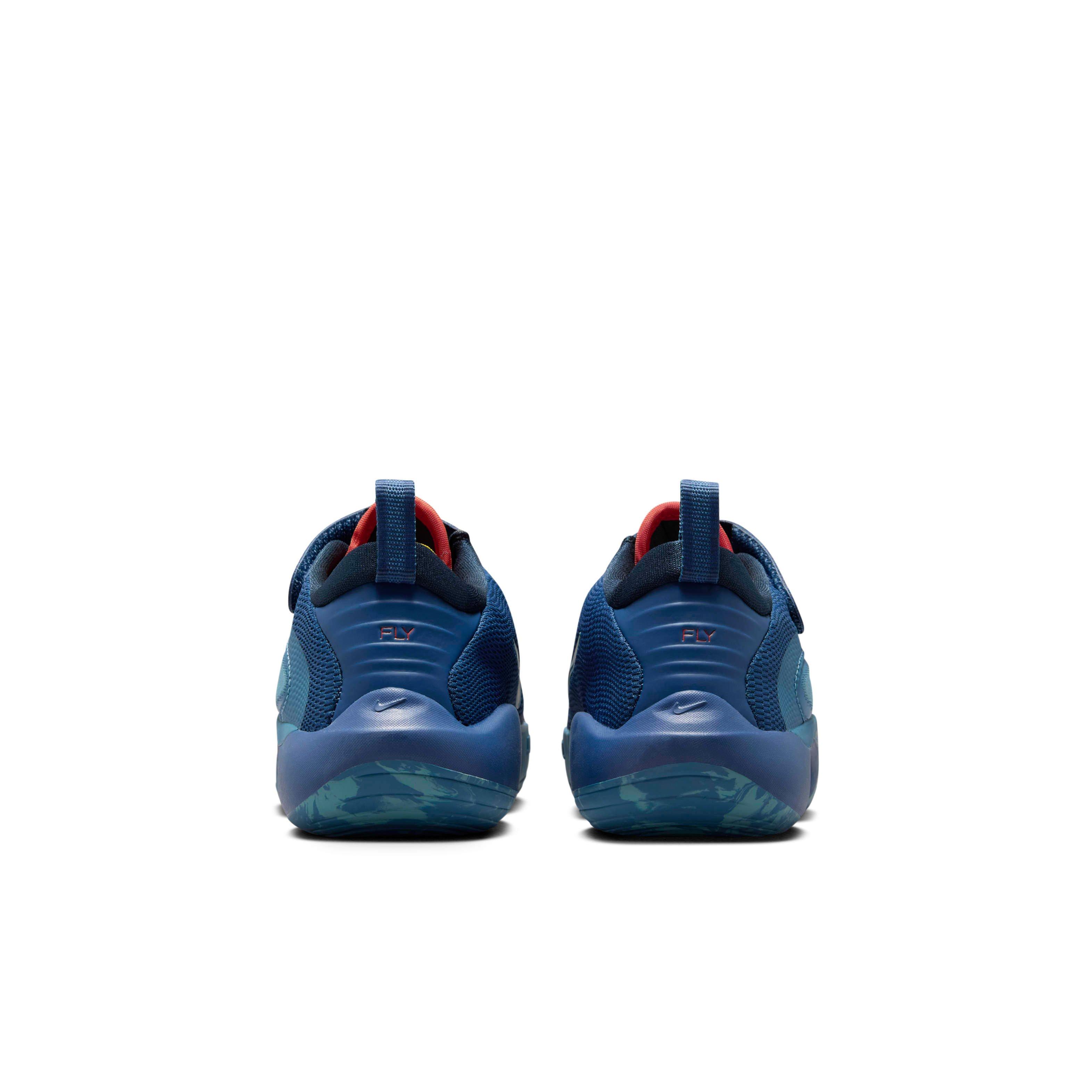 Nike IsoFly Preschool Boys' "Mystic Navy/Armory Navy/Aegean Storm/Cosmic Clay" Basketball Shoe