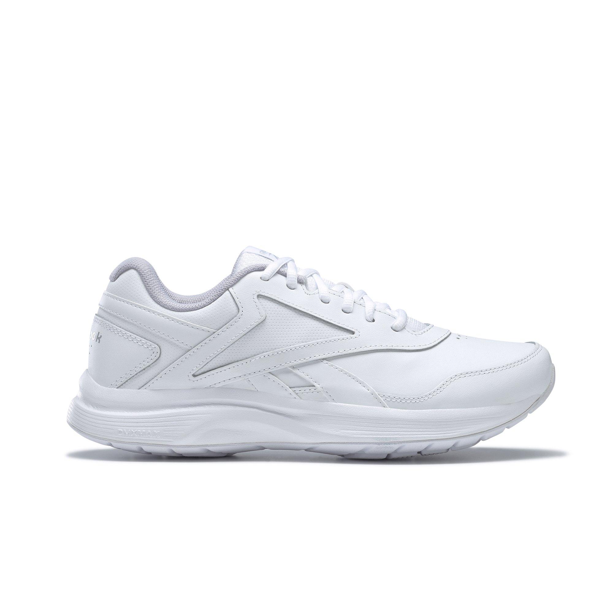 Reebok Walk Ultra 7.0 DMX MAX "Ftwr White/Silver" Men's Walking Shoe - WHITE/GREY Thumbnail View 1