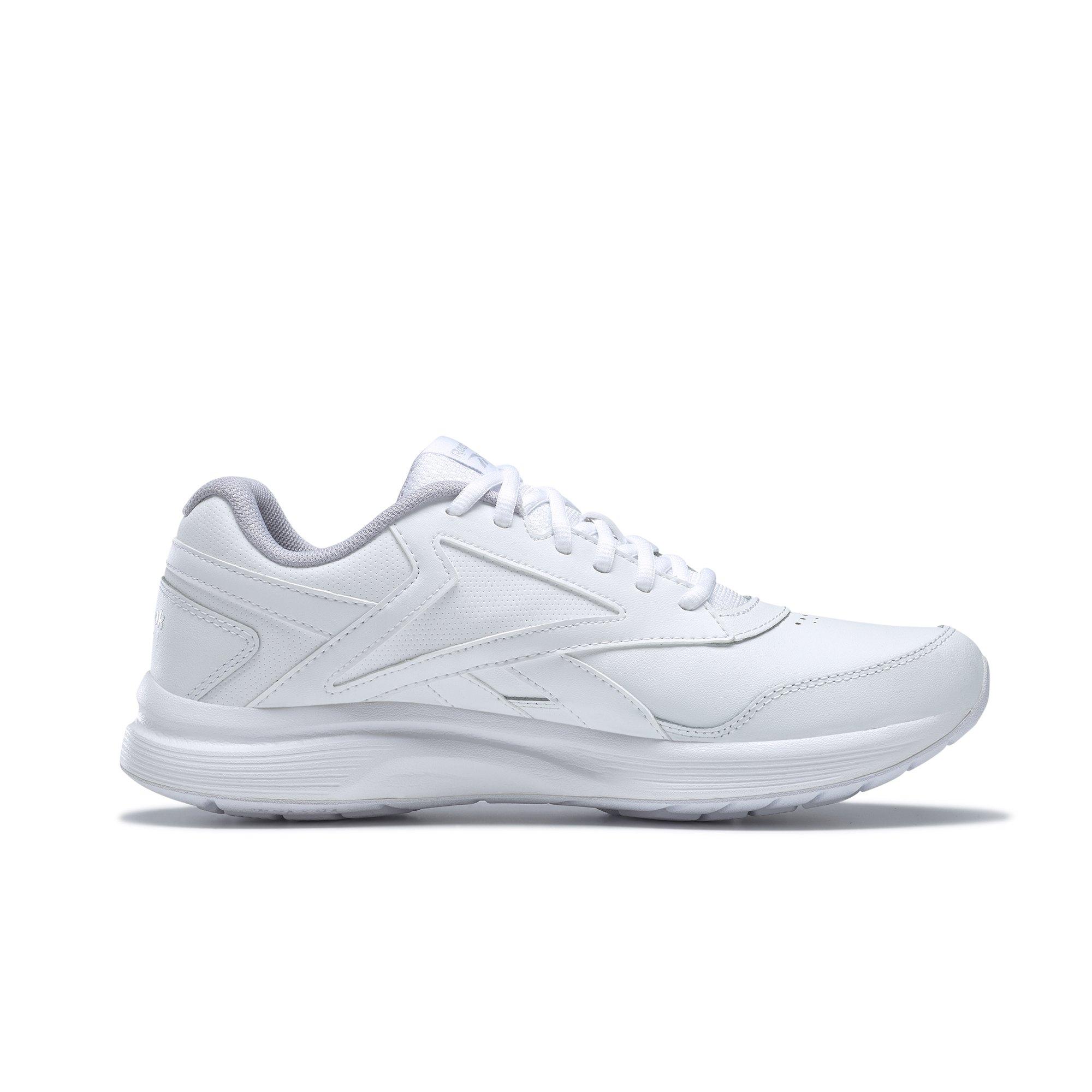 Reebok Walk Ultra 7.0 DMX MAX "Ftwr White/Silver" Men's Walking Shoe - WHITE/GREY Thumbnail View 2