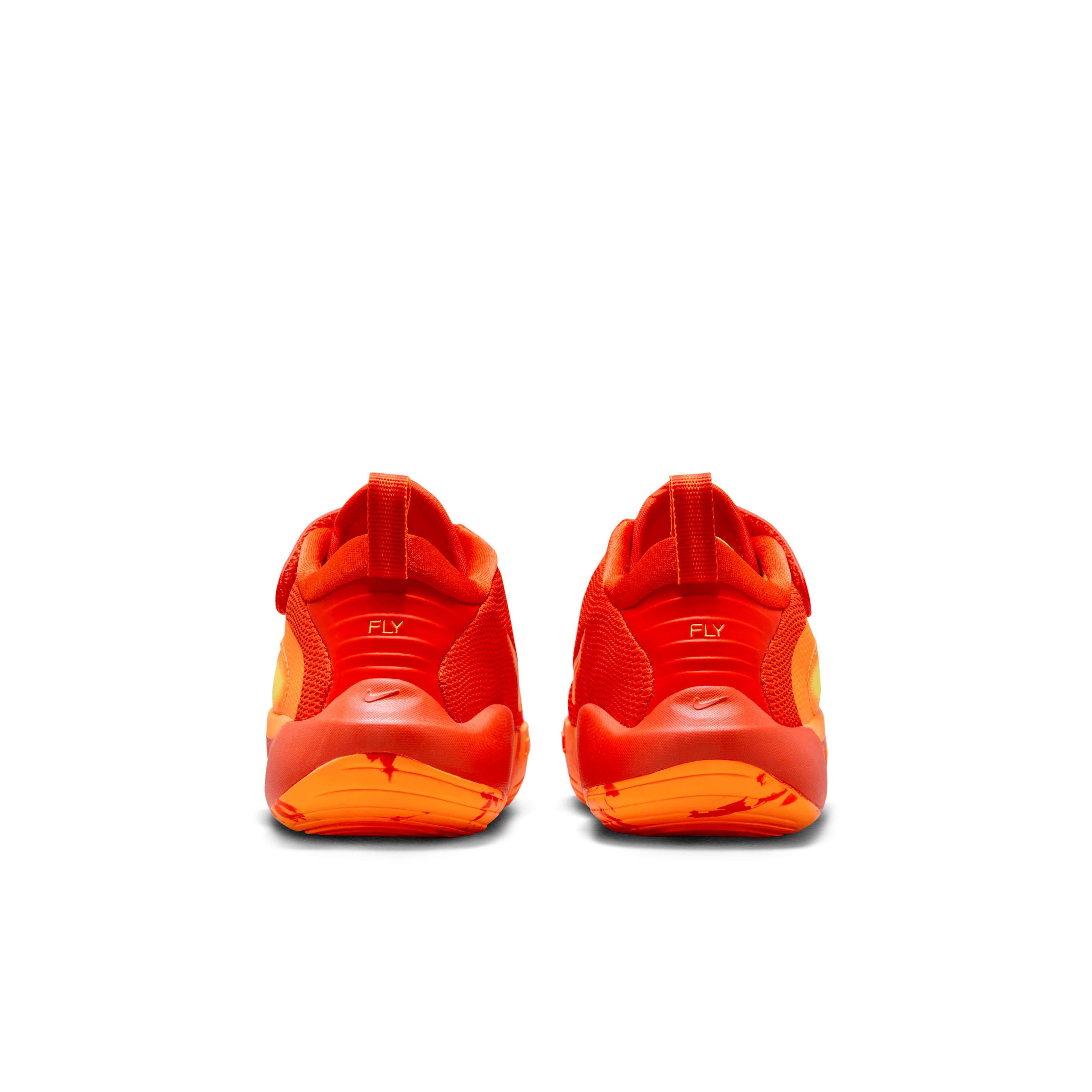 Nike IsoFly Preschool Boys' "Team Orange/Total Orange/White/Laser Orange" Basketball Shoe