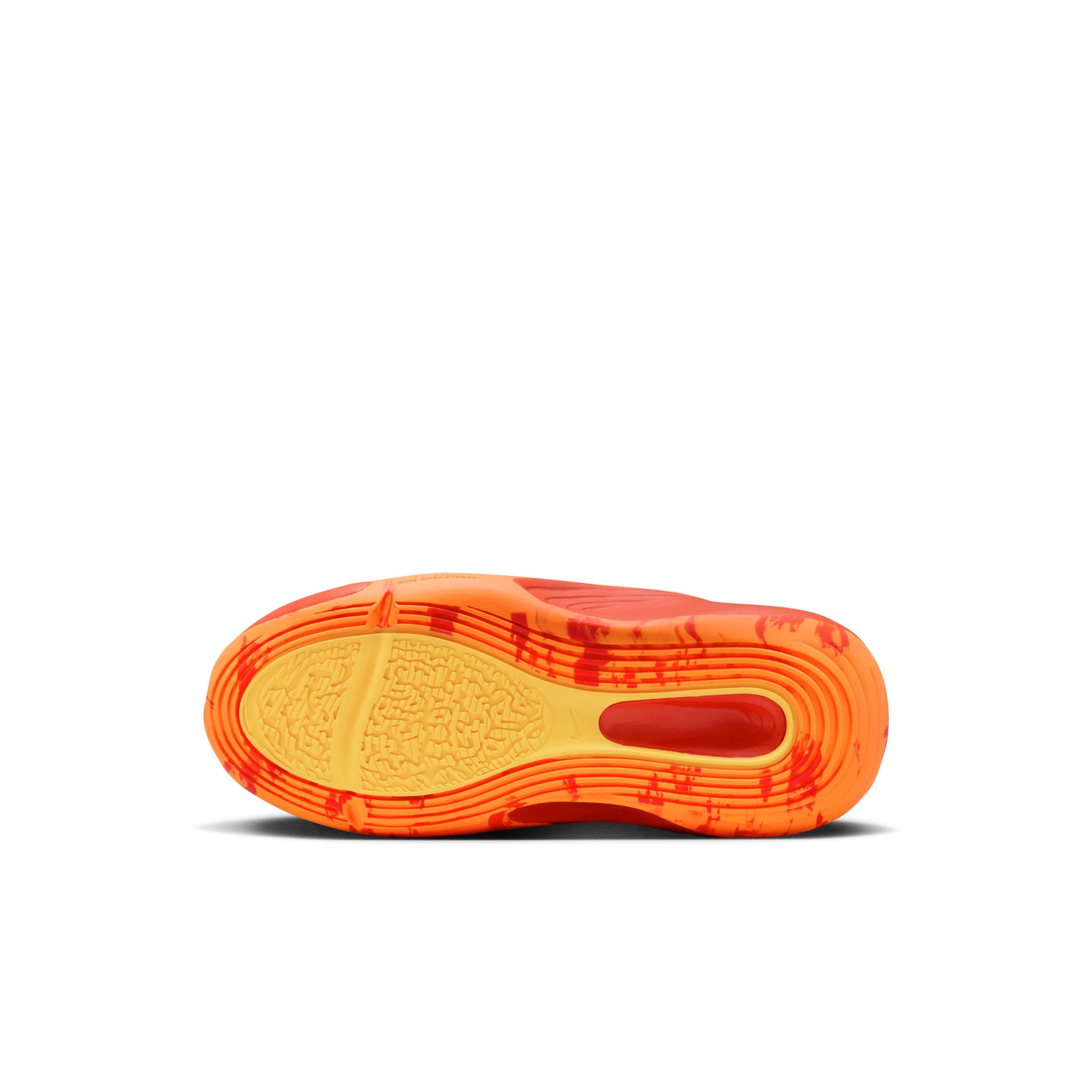 Nike IsoFly Preschool Boys' "Team Orange/Total Orange/White/Laser Orange" Basketball Shoe