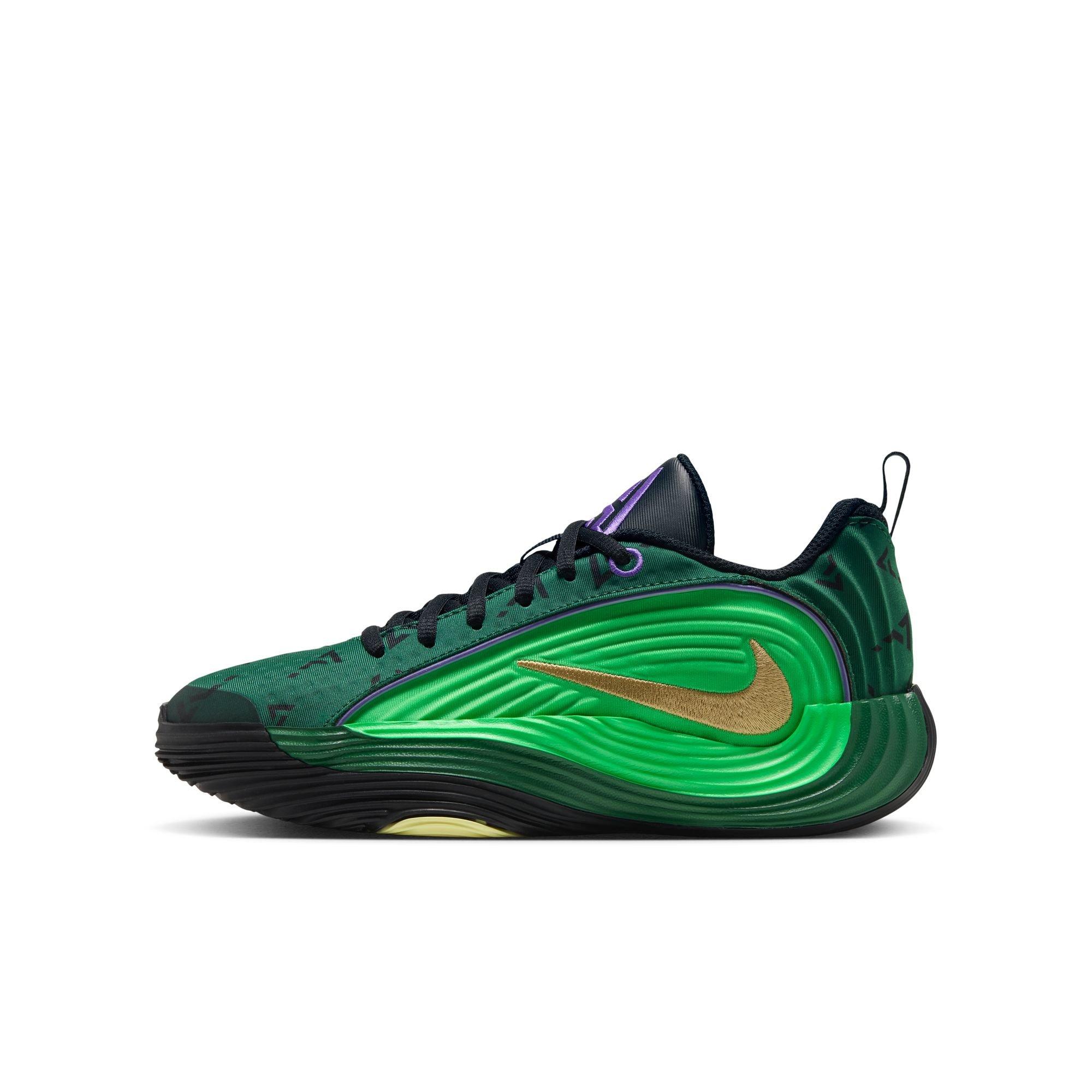Nike Giannis Immortality 5 "Halloween" Grade School Kids' Basketball Shoe - GORGE GREEN/METALLIC GOLD/GREEN SPARK